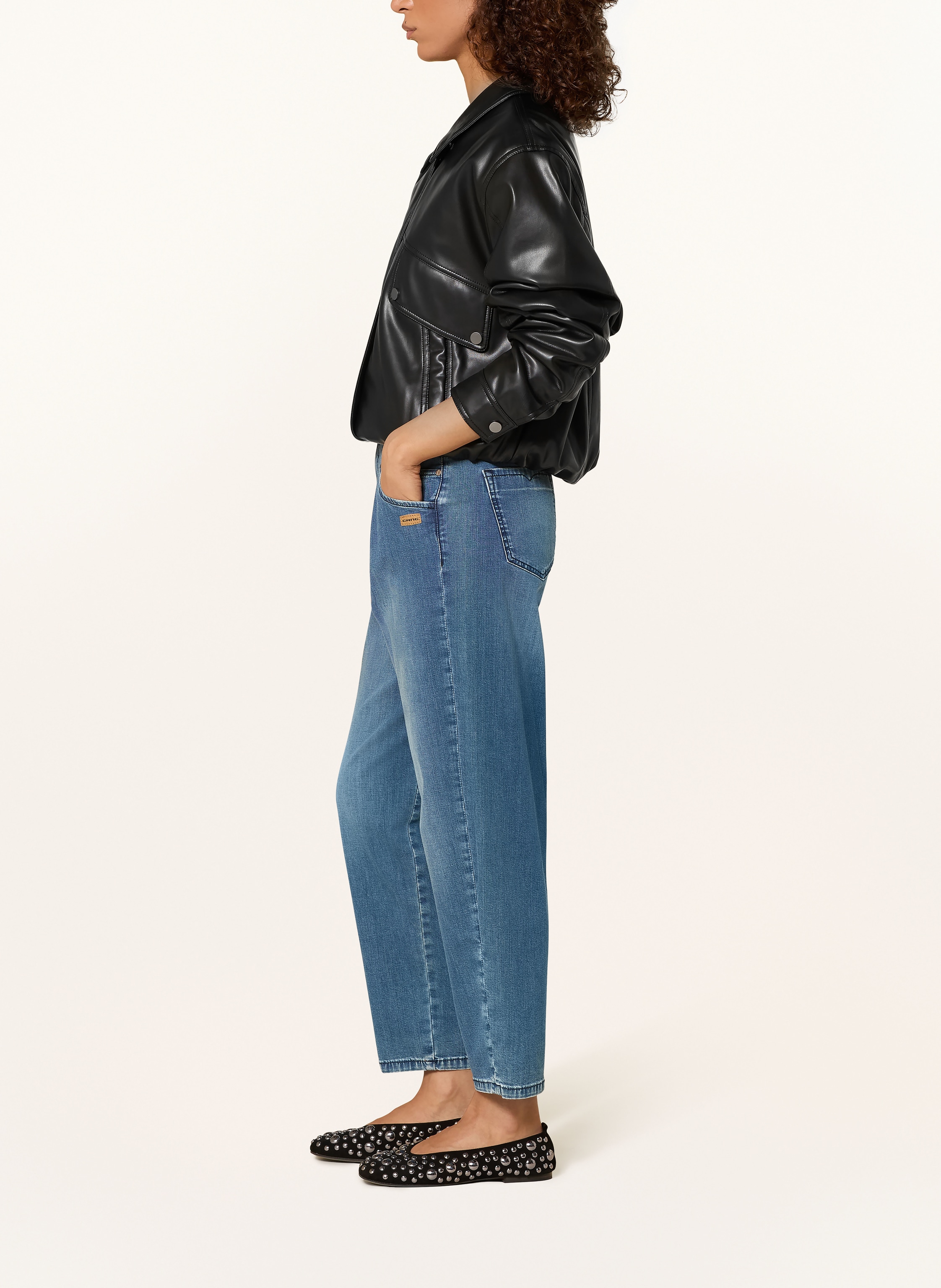 Thumbnail - Gang Mom Jeans 94ivy blau