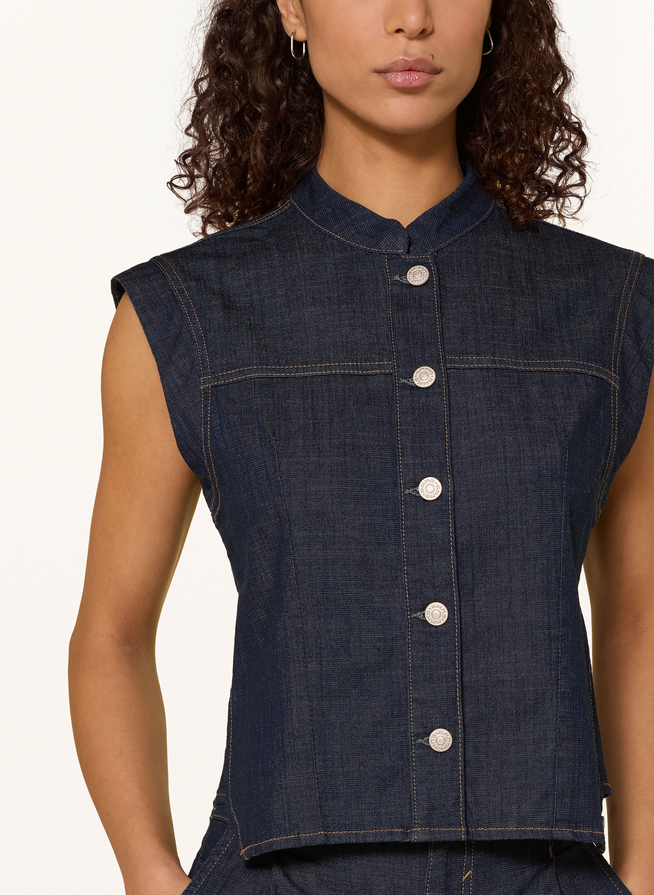 Thumbnail - Gang Jeansweste 94lara blau