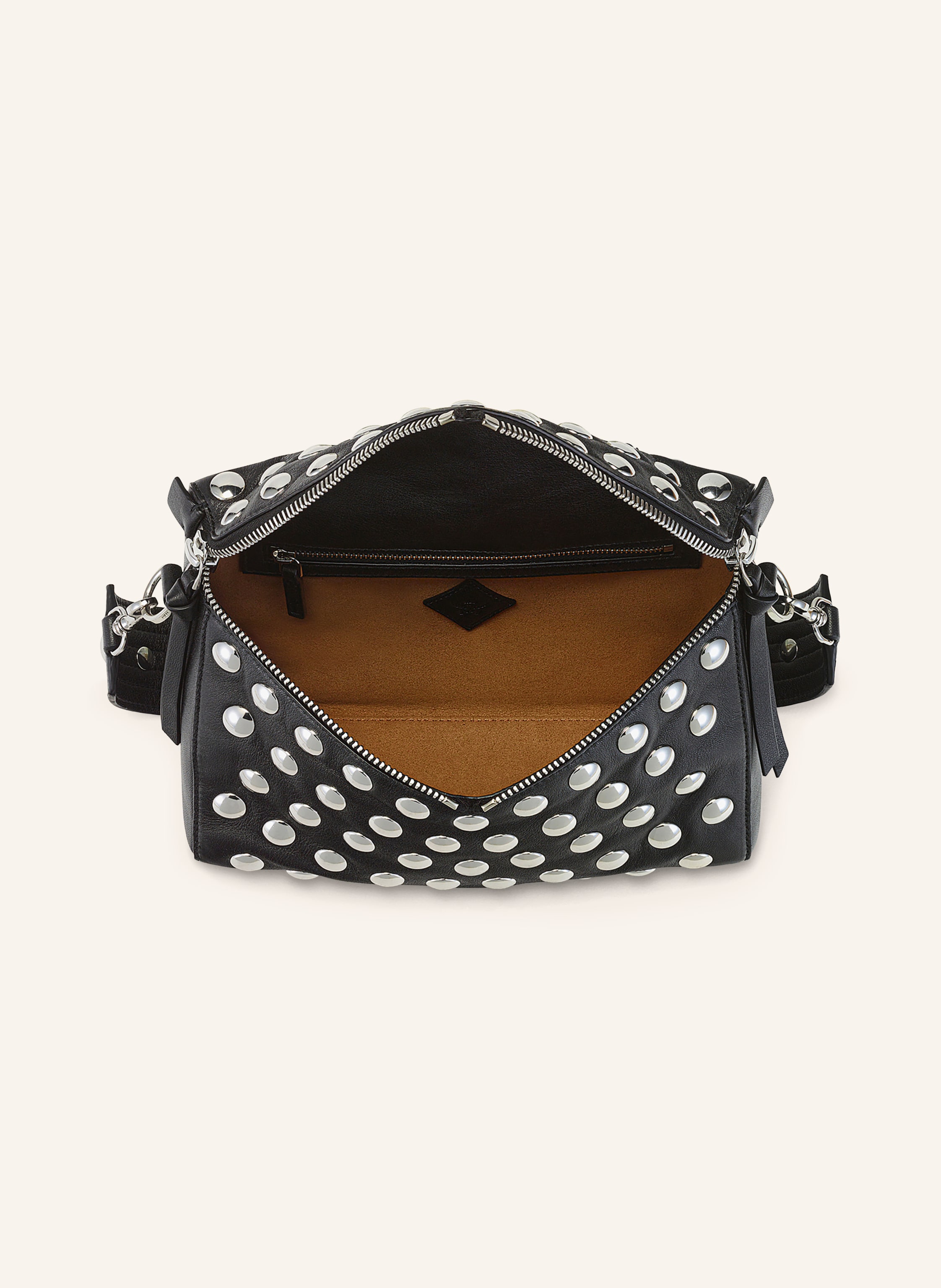 Thumbnail - Mcm Schultertasche Diamant 3d Small schwarz