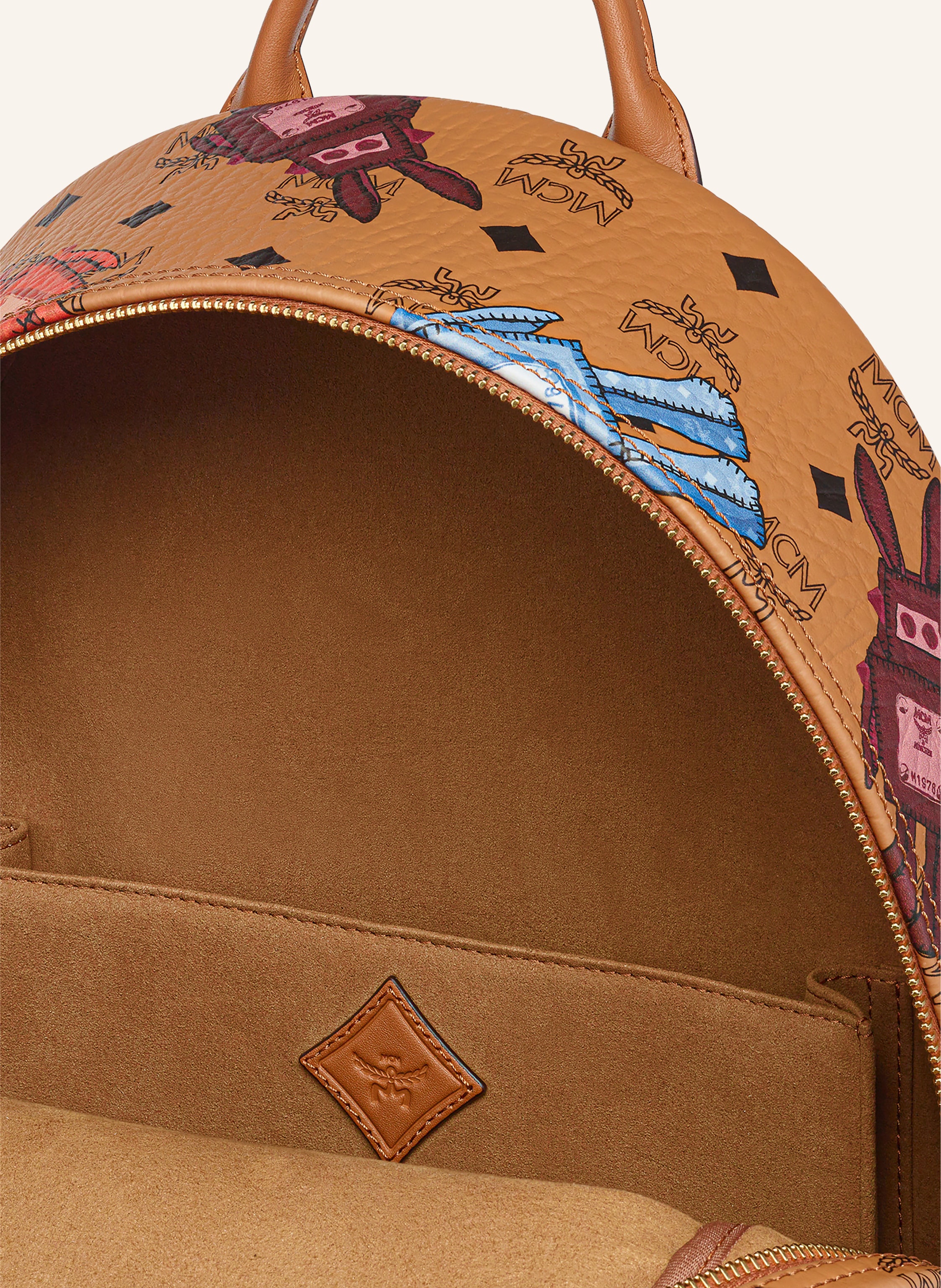 Thumbnail - Mcm Rucksack Stark braun