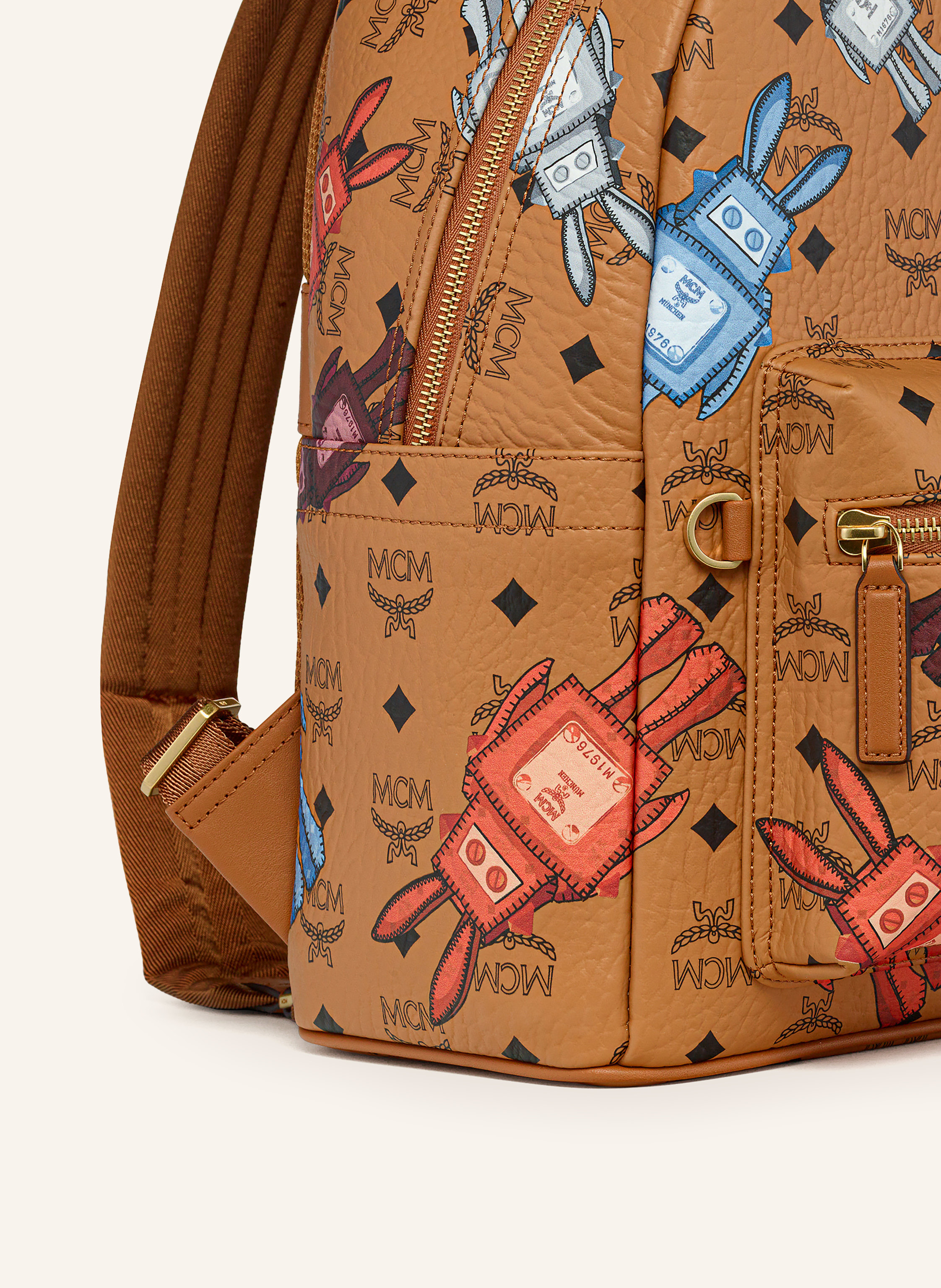 Thumbnail - Mcm Rucksack Stark braun