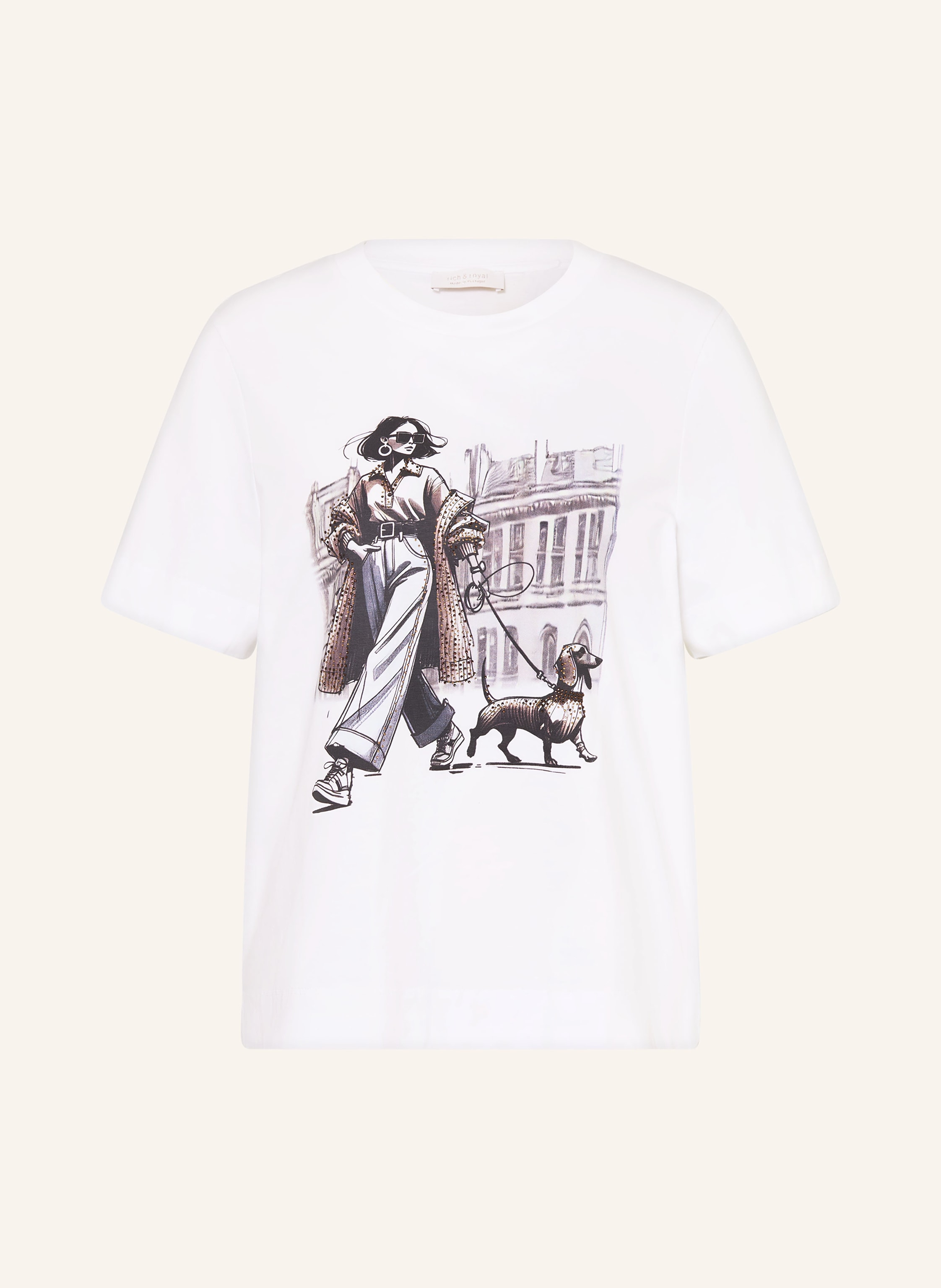 Stilvolle Rich And Royal T Shirt Bild