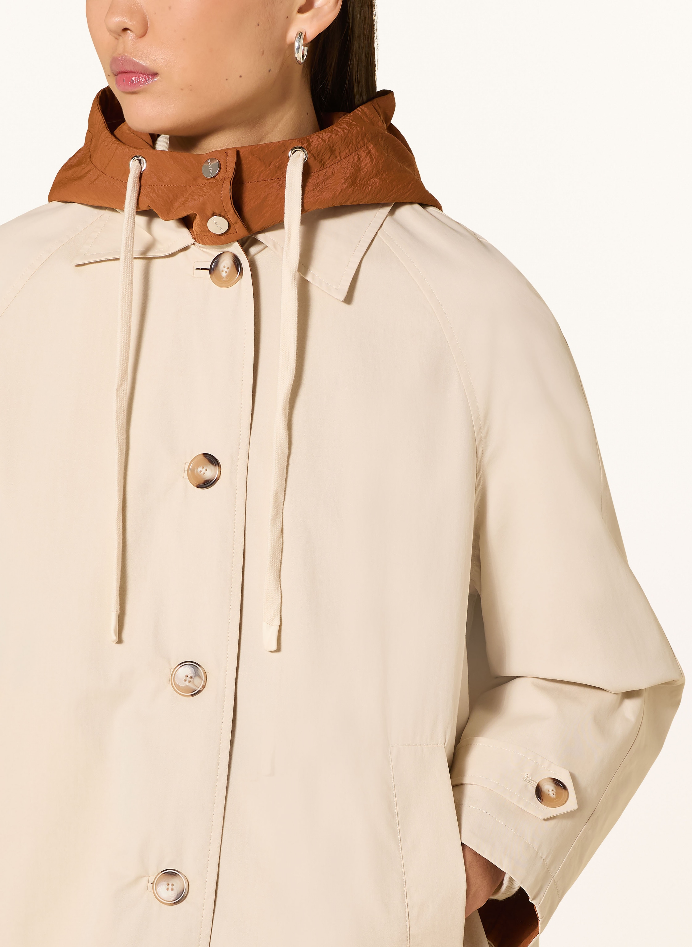 Thumbnail - Rich & Royal Trenchcoat Zum Wenden beige