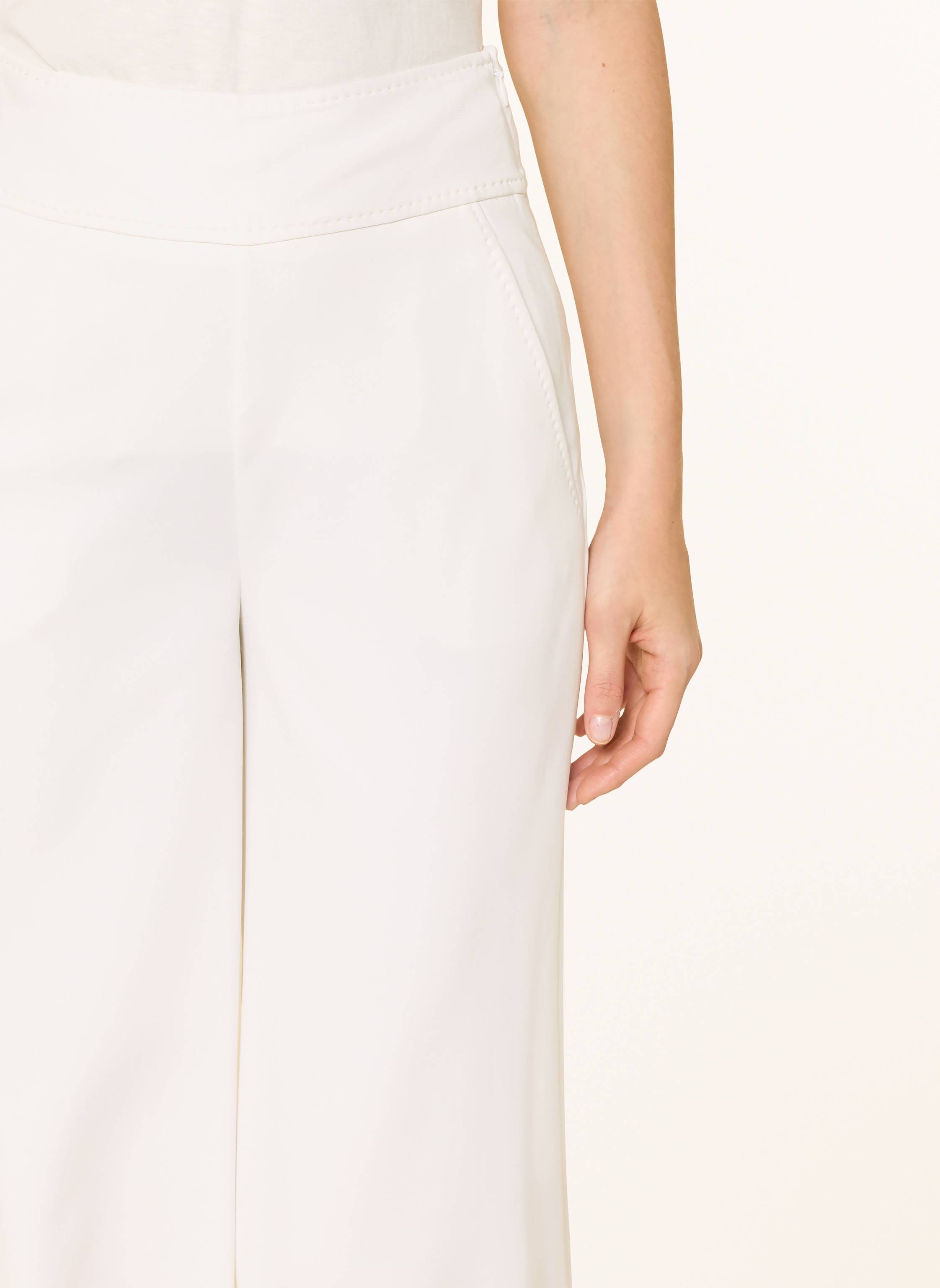 Thumbnail - Rich & Royal Marlenehose weiss