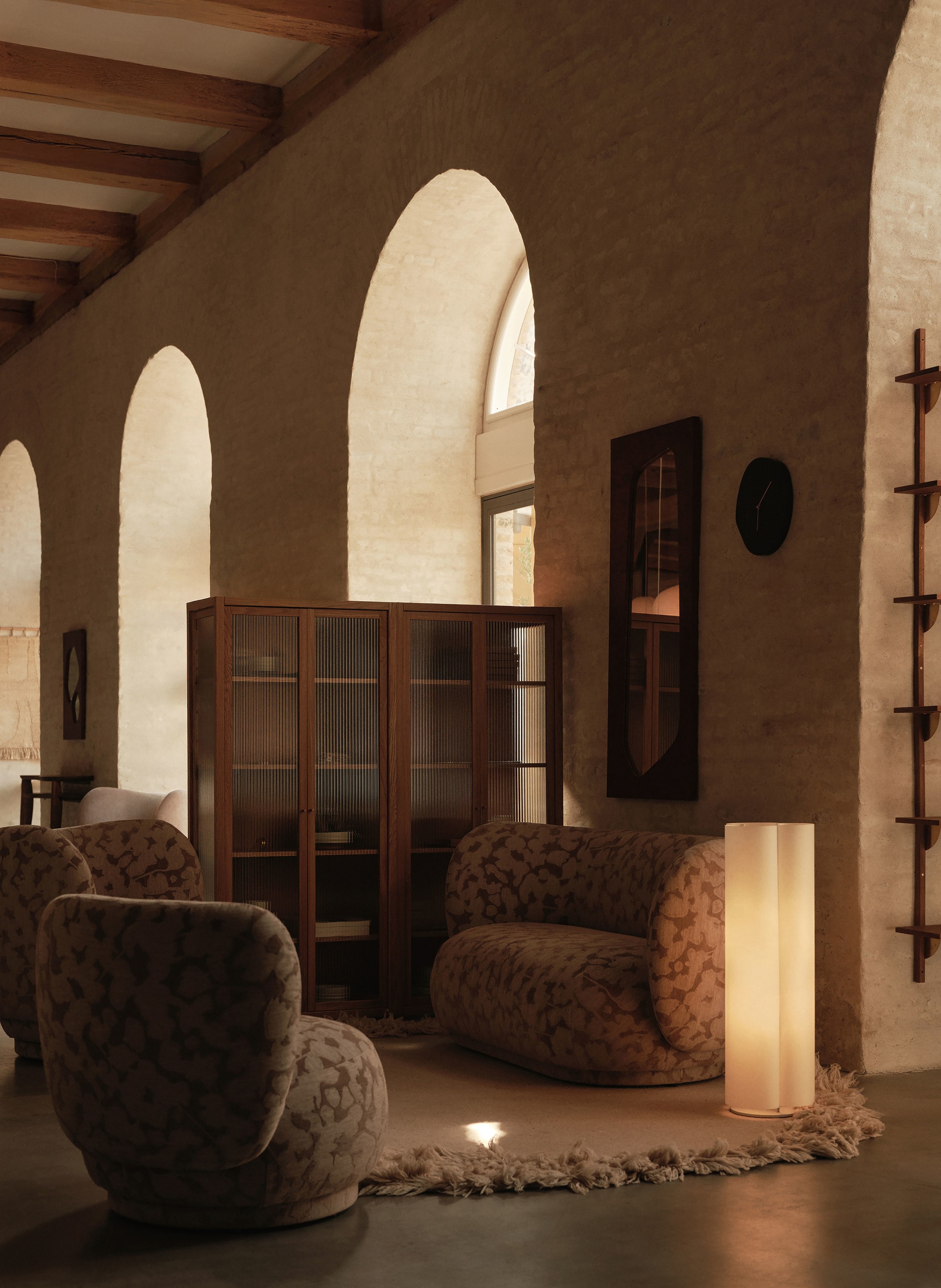 Thumbnail - Ferm Living Stehleuchte Boe silber