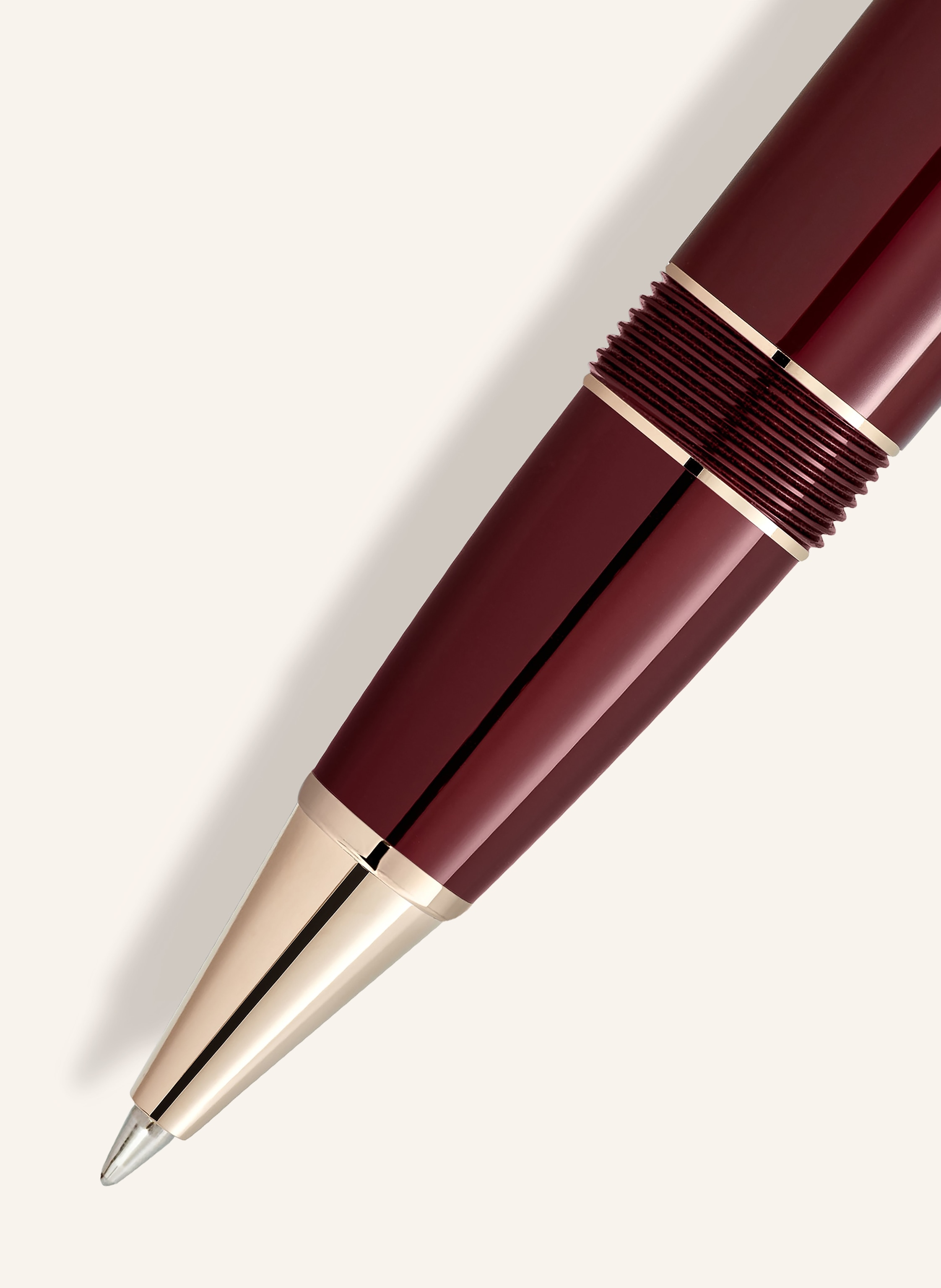 Thumbnail - Montblanc Rollerball Meisterstück Burgundy Red Legrand rot