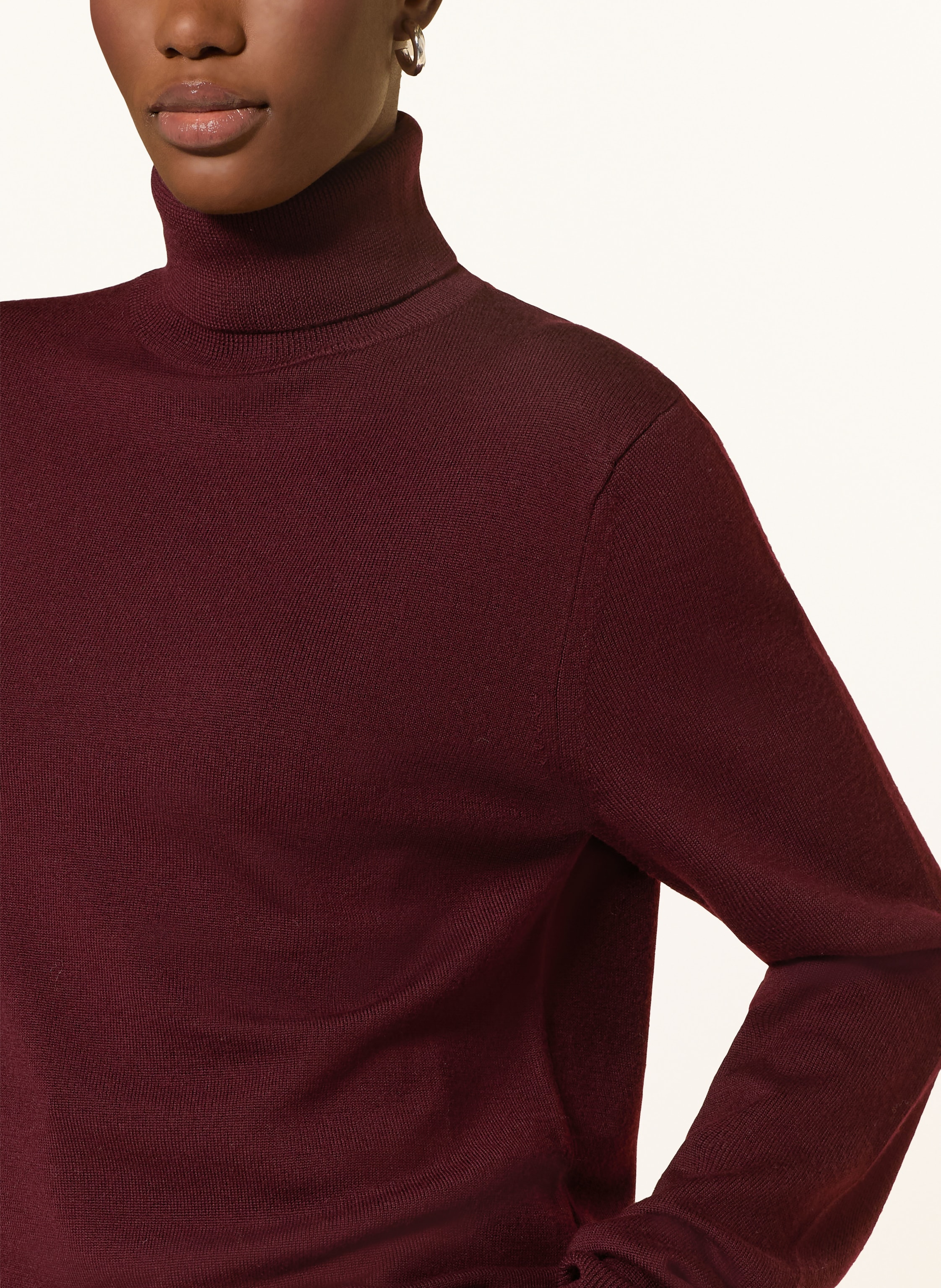 Thumbnail - The Frankie Shop Rollkragenpullover Eve rot