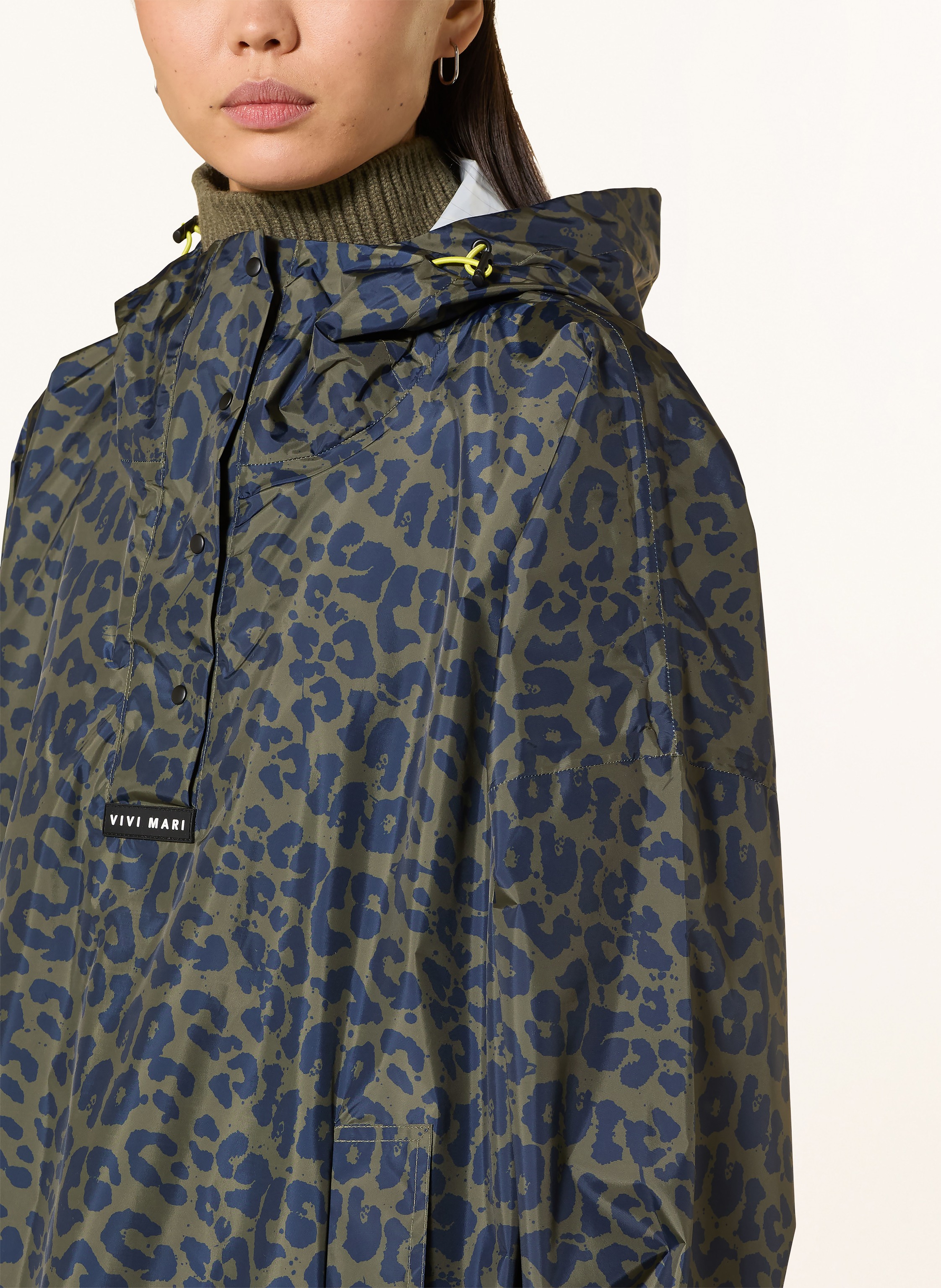 Thumbnail - Vivi Mari Schlupfjacke blau