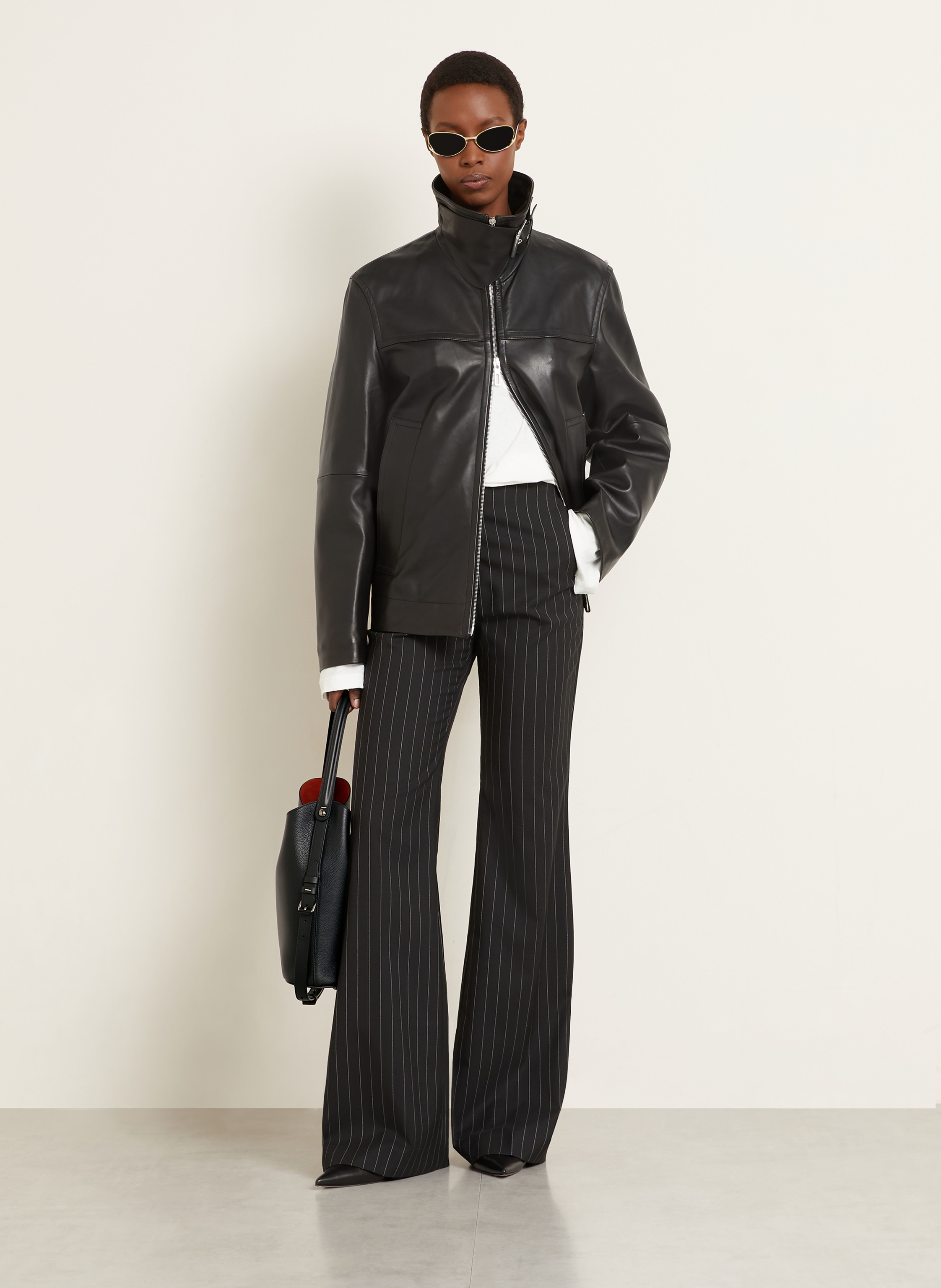 Thumbnail - Maison Margiela Beuteltasche Dress-Age schwarz