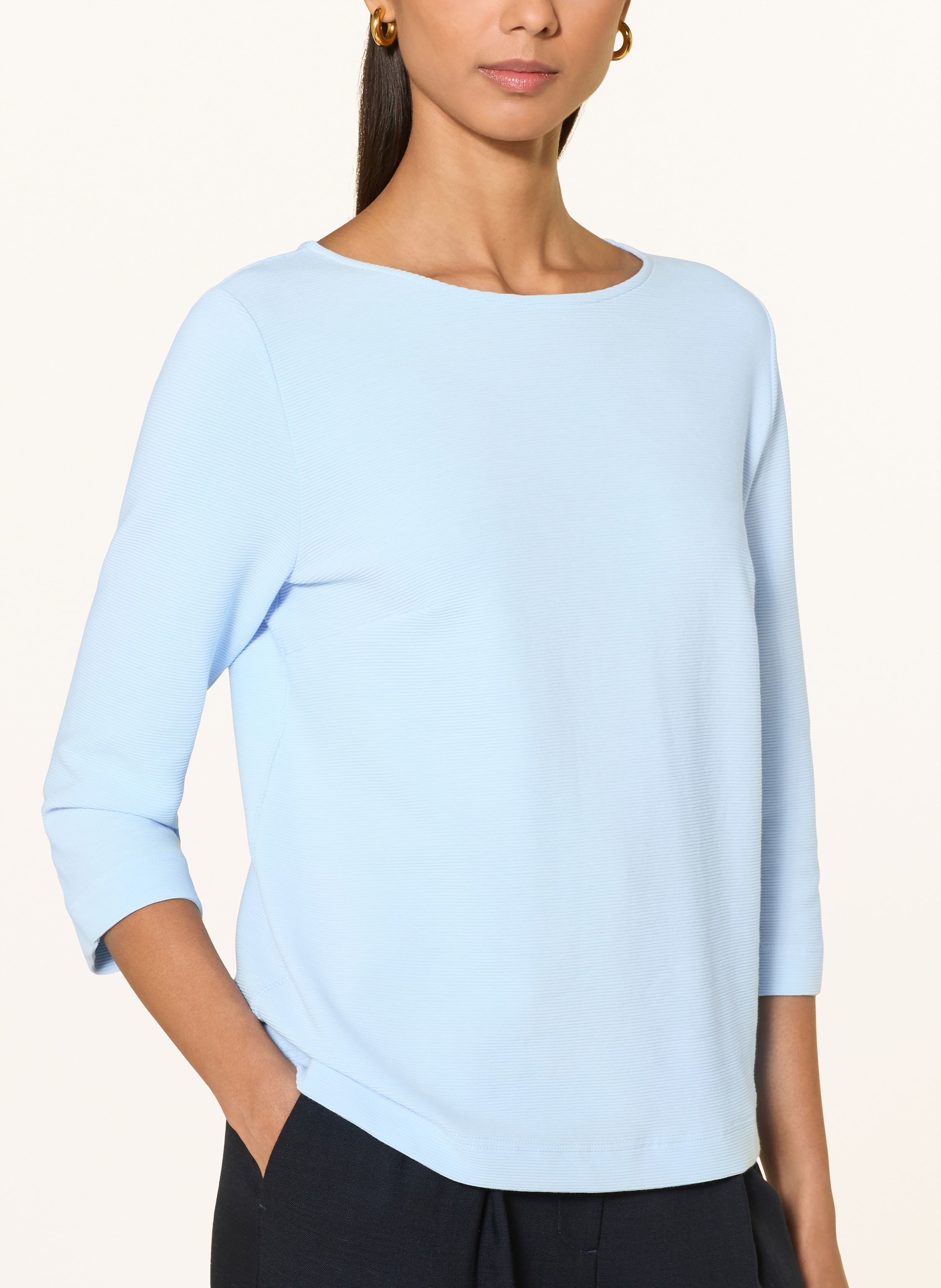 Thumbnail - Zaída Shirt Mit 3/4-Arm blau