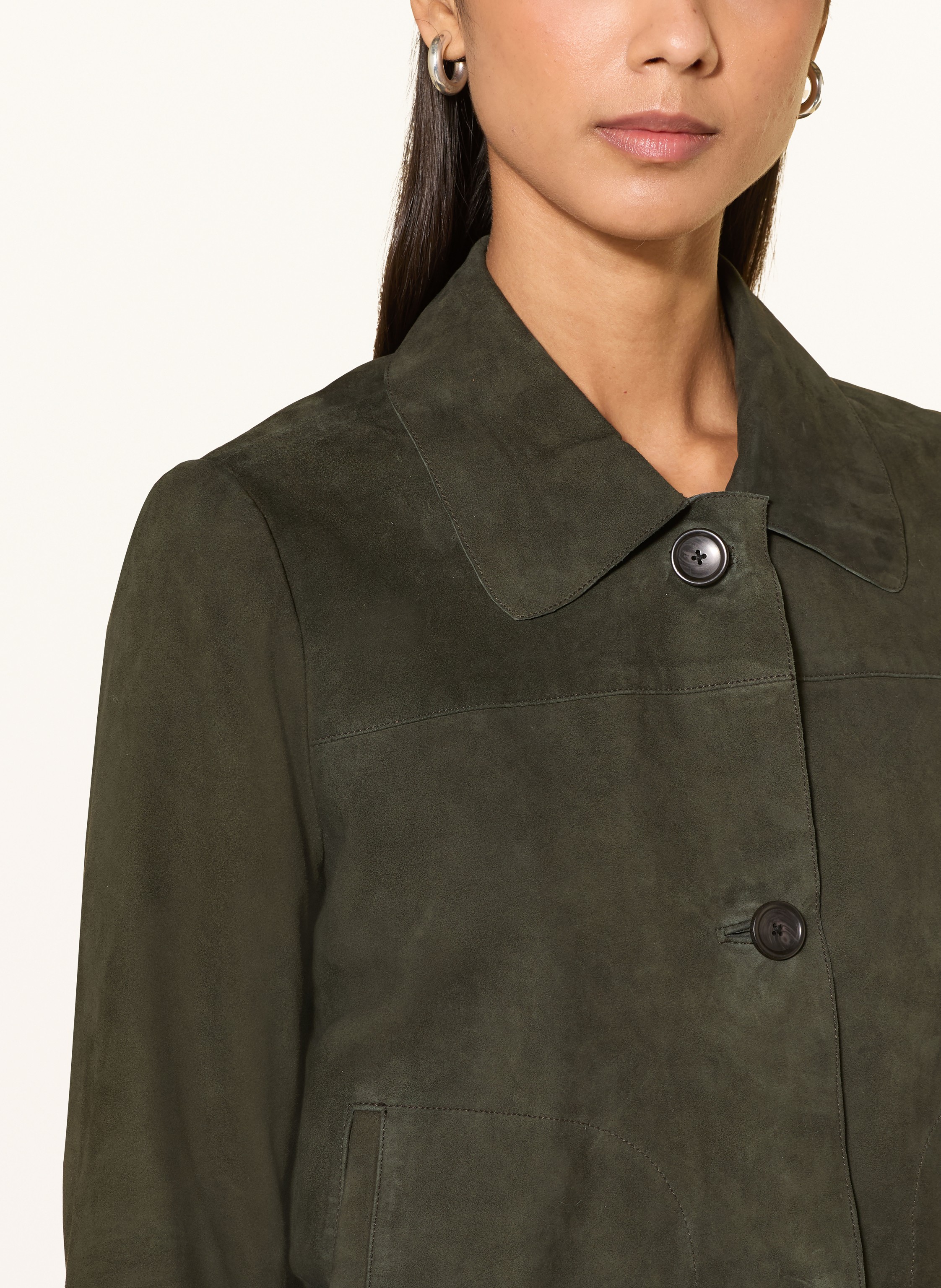 Thumbnail - Ricano Lederjacke Jeena gruen