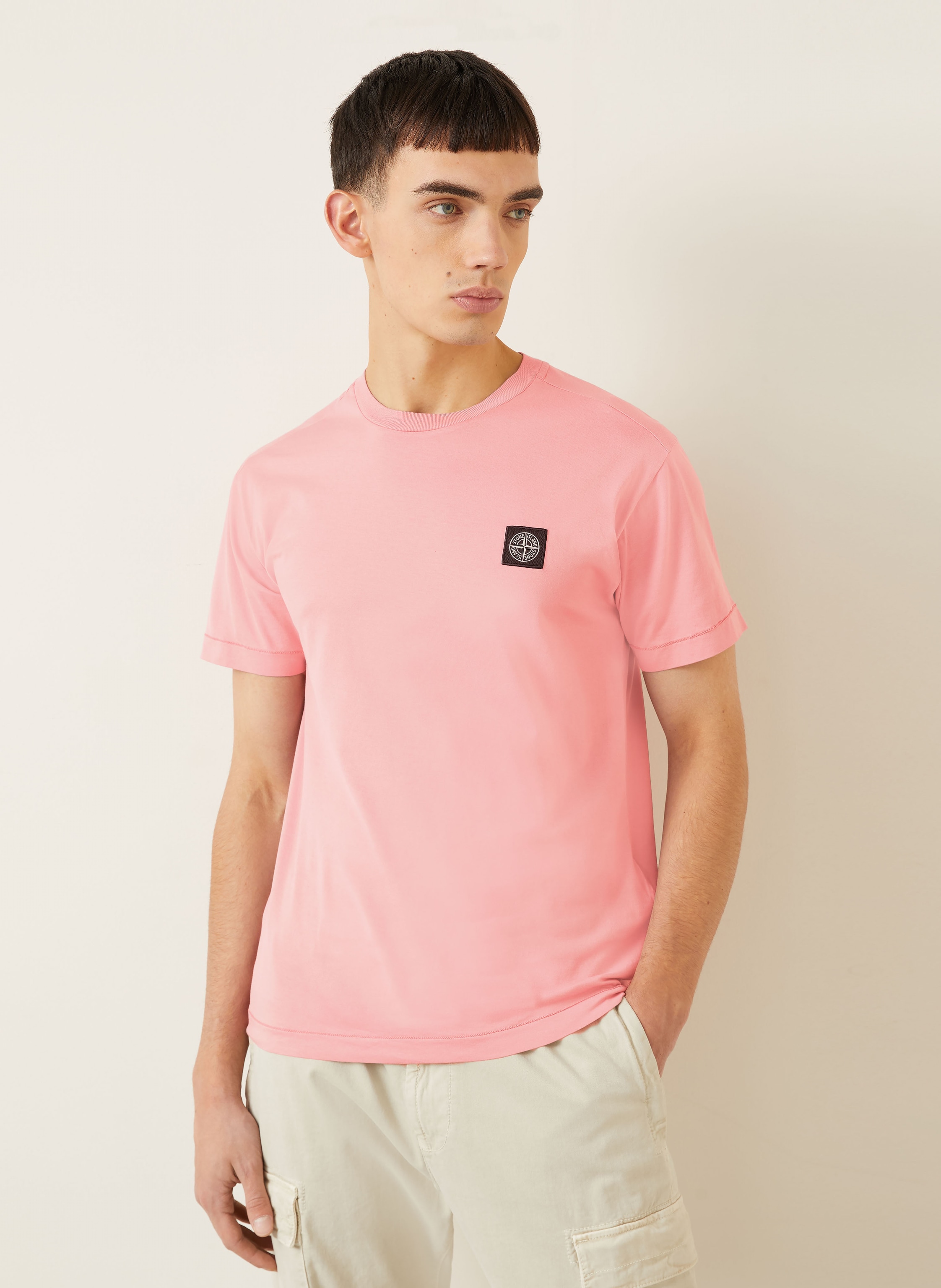 Thumbnail - Stone Island T-Shirt rot