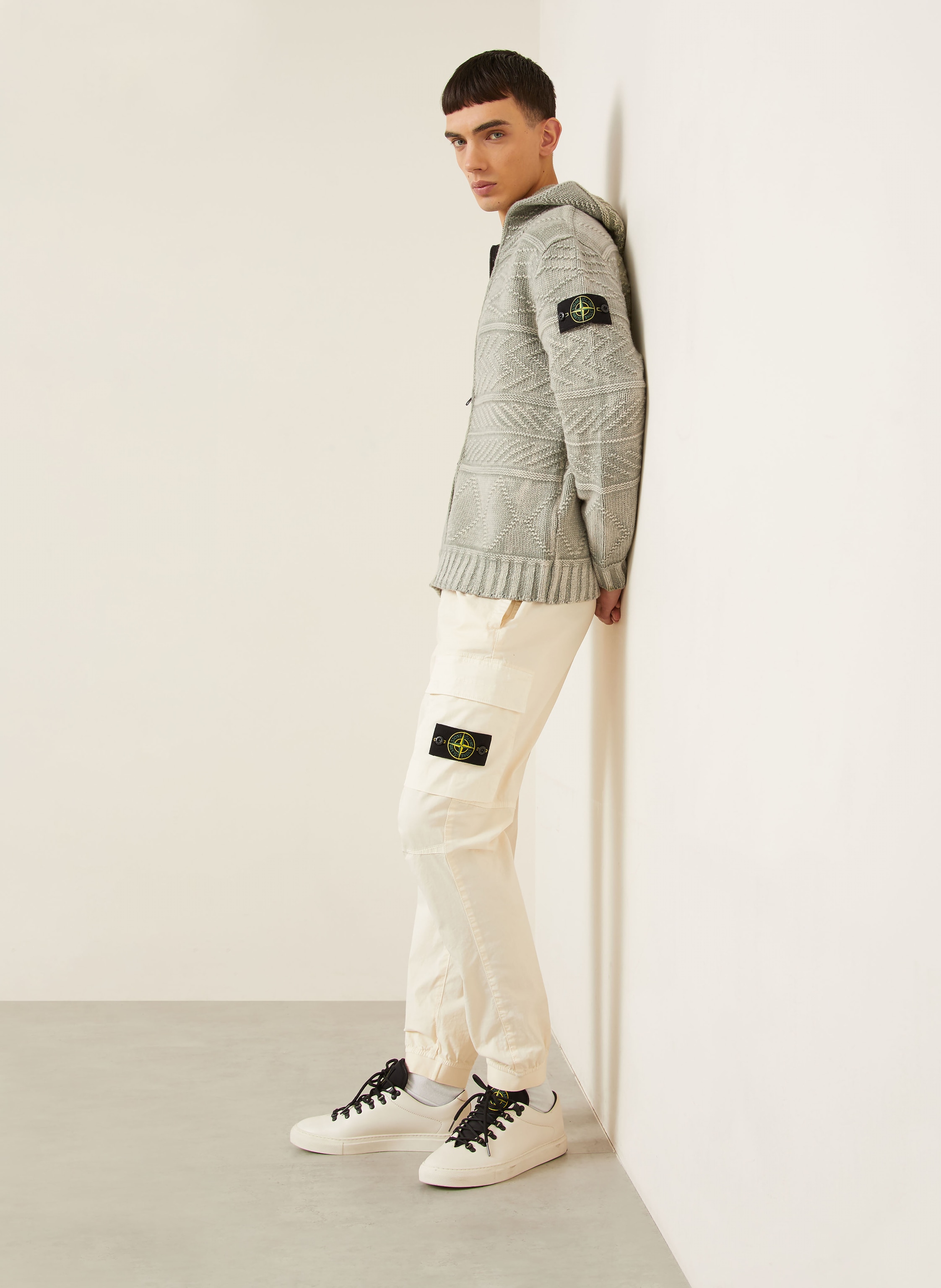 Thumbnail - Stone Island Cargohose Extra Slim Fit beige