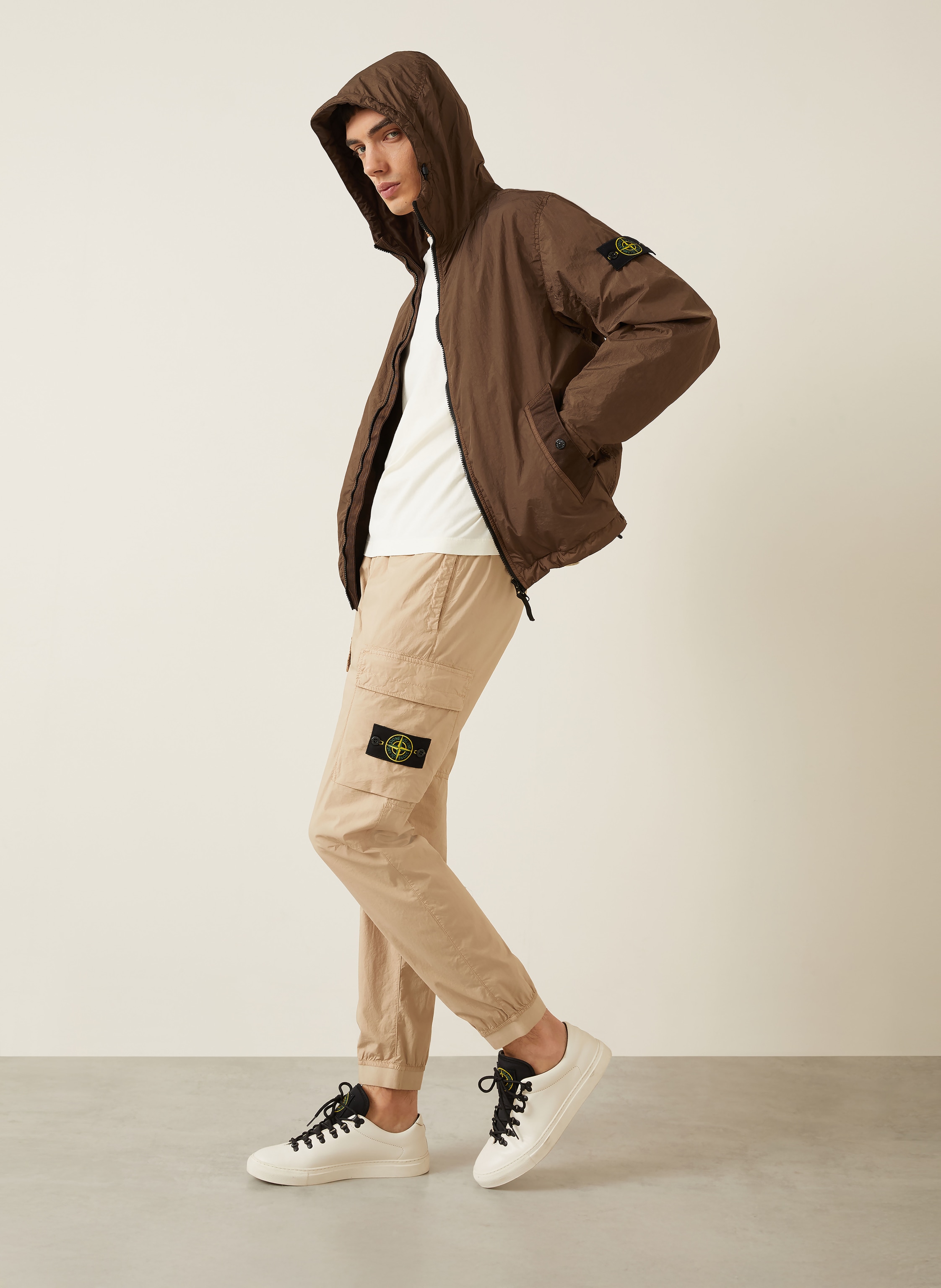 Thumbnail - Stone Island Cargohose Regular Fit beige