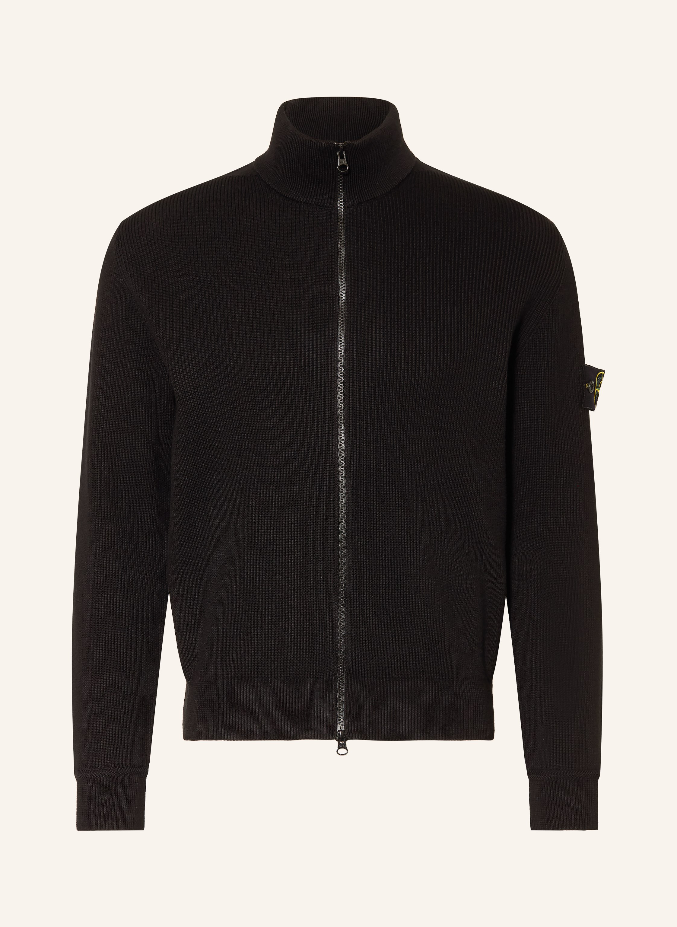 Stone Island Strickjacke schwarz