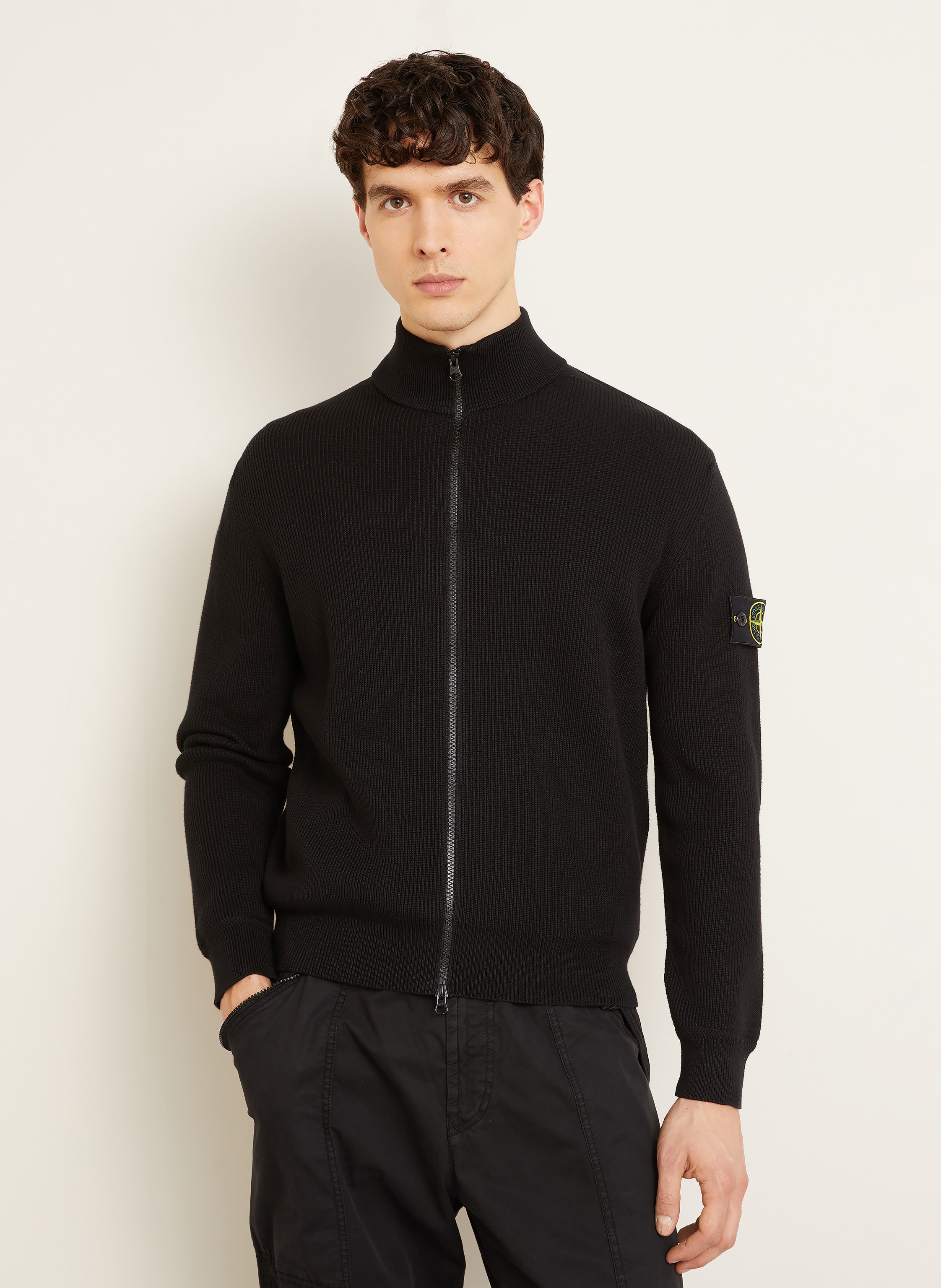 Thumbnail - Stone Island Strickjacke schwarz