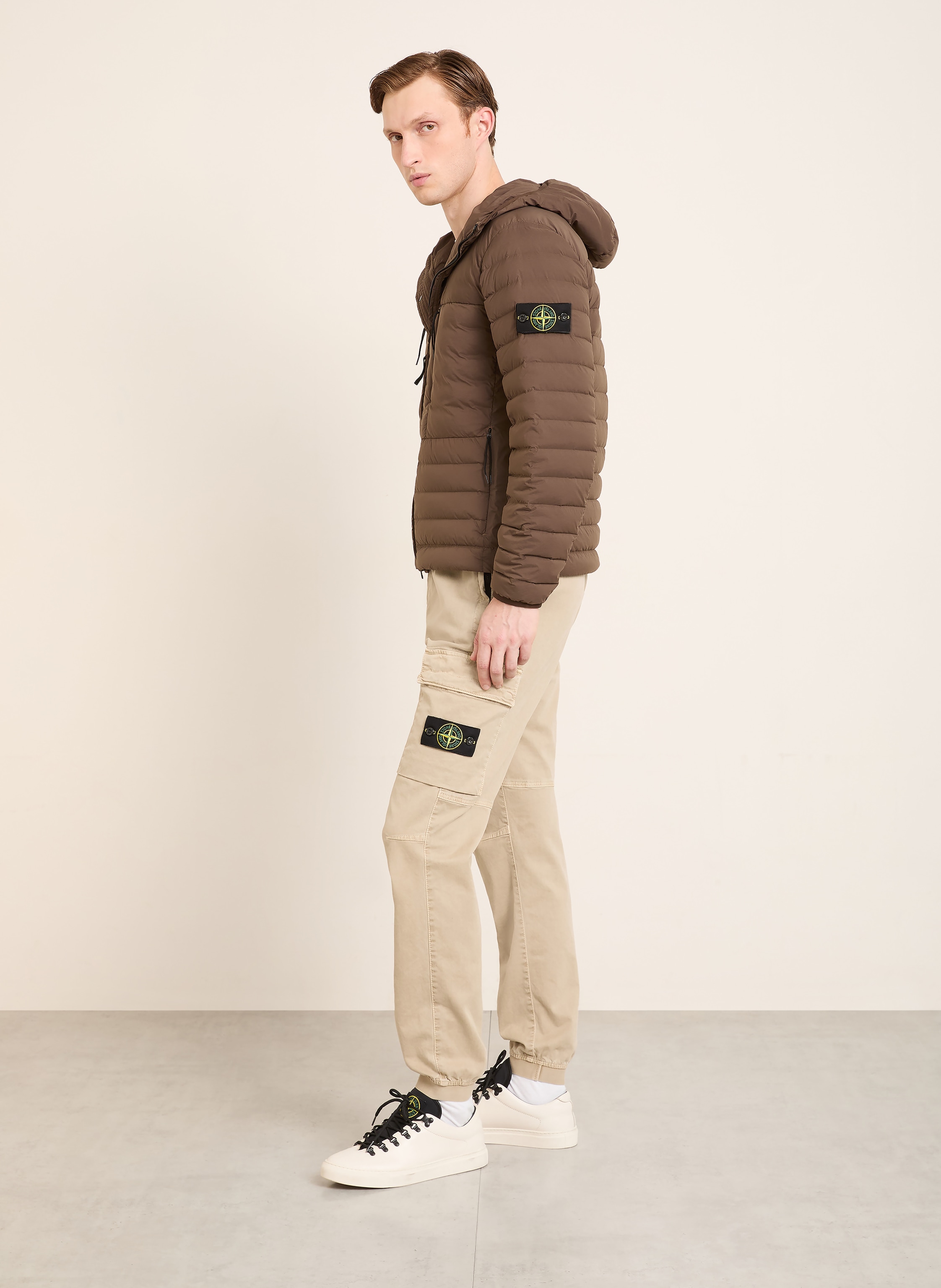 Thumbnail - Stone Island Daunenjacke braun
