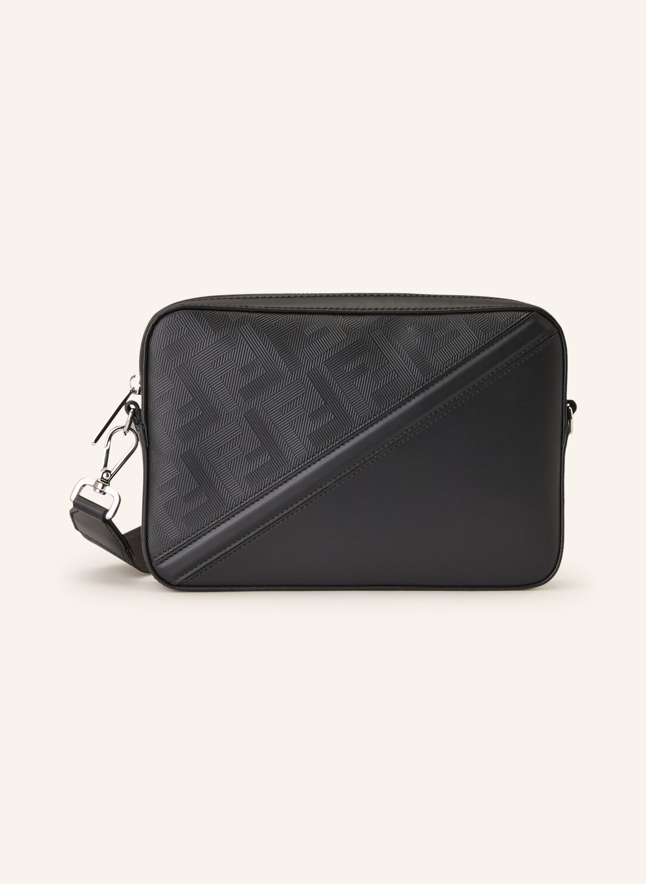 Fendi Camera Case Fendi Diagonal — Schwarz