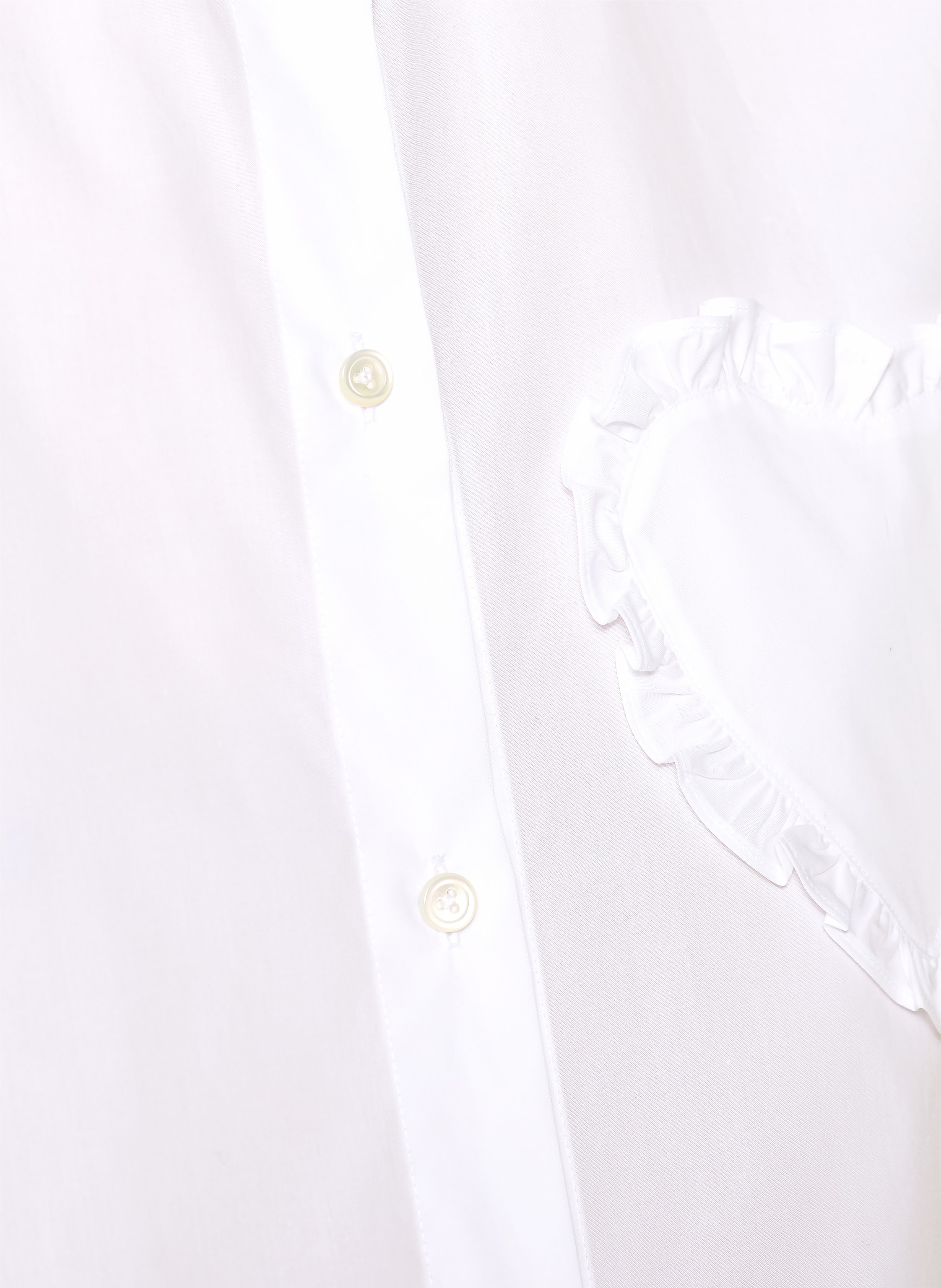 Thumbnail - Van Laack Hemdbluse Vl-Besna-Appl Mit Rüschen weiss