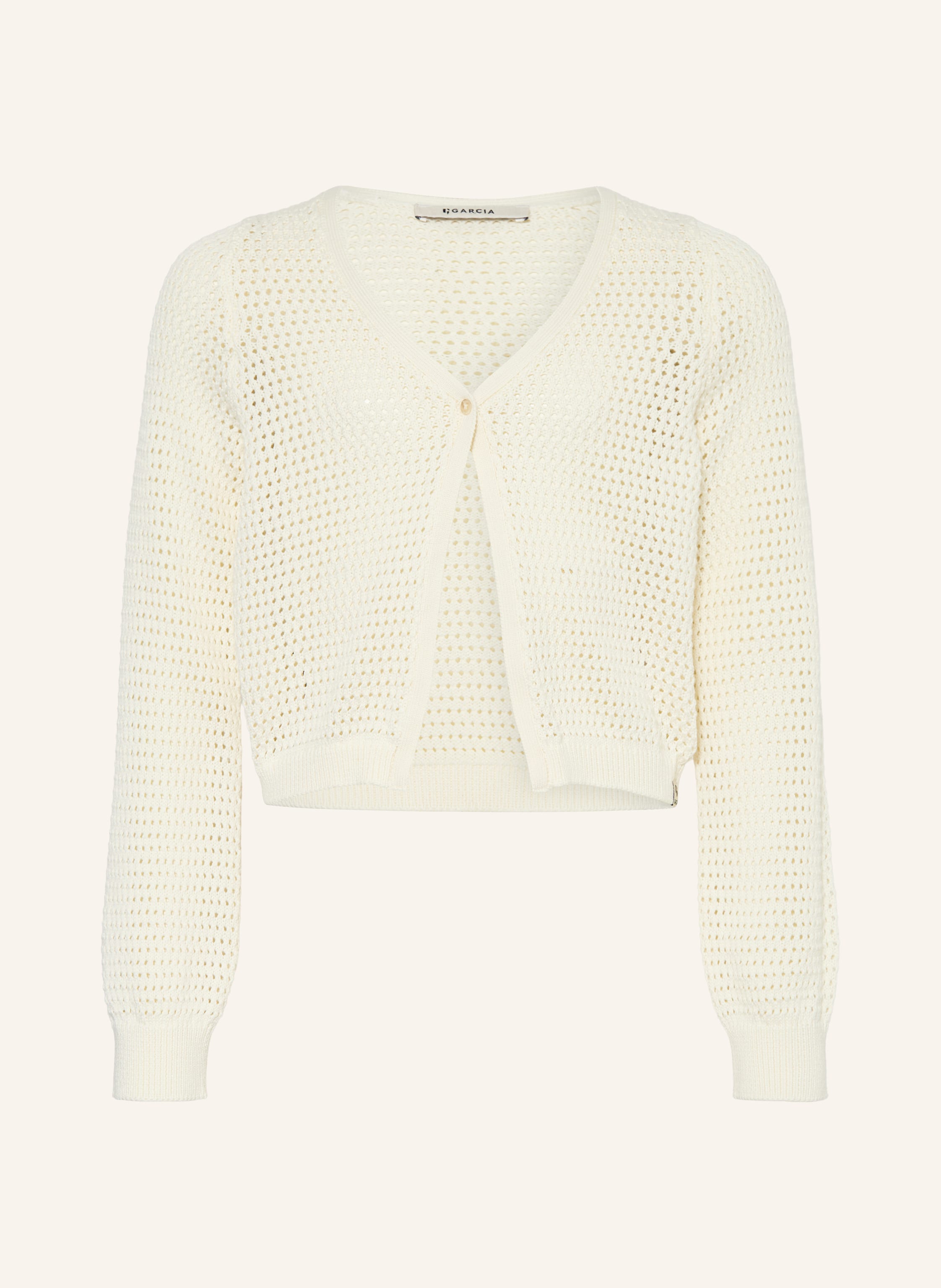 Garcia Strickjacke weiss