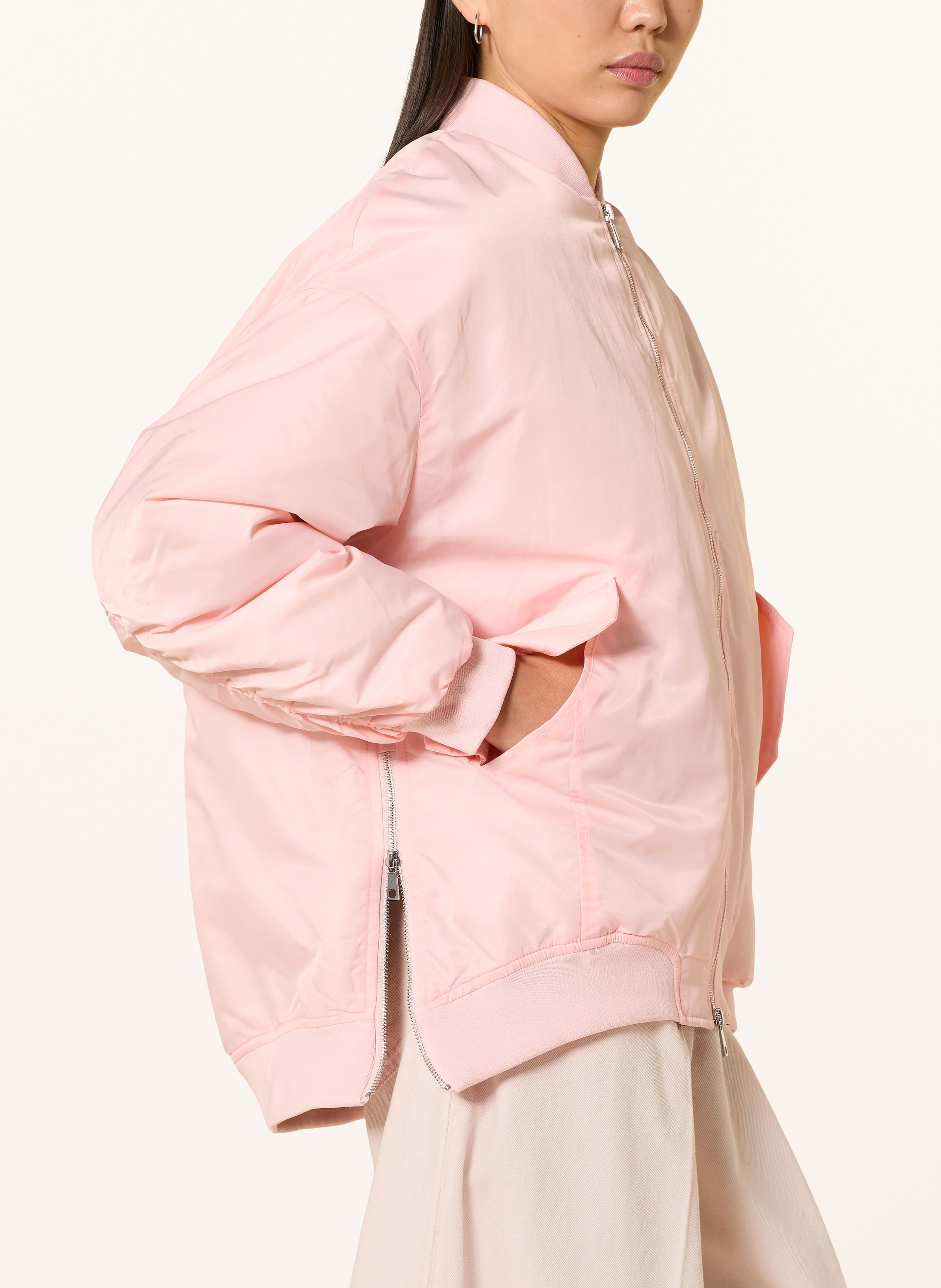 Thumbnail - Miss Goodlife Oversized-Blouson rosa
