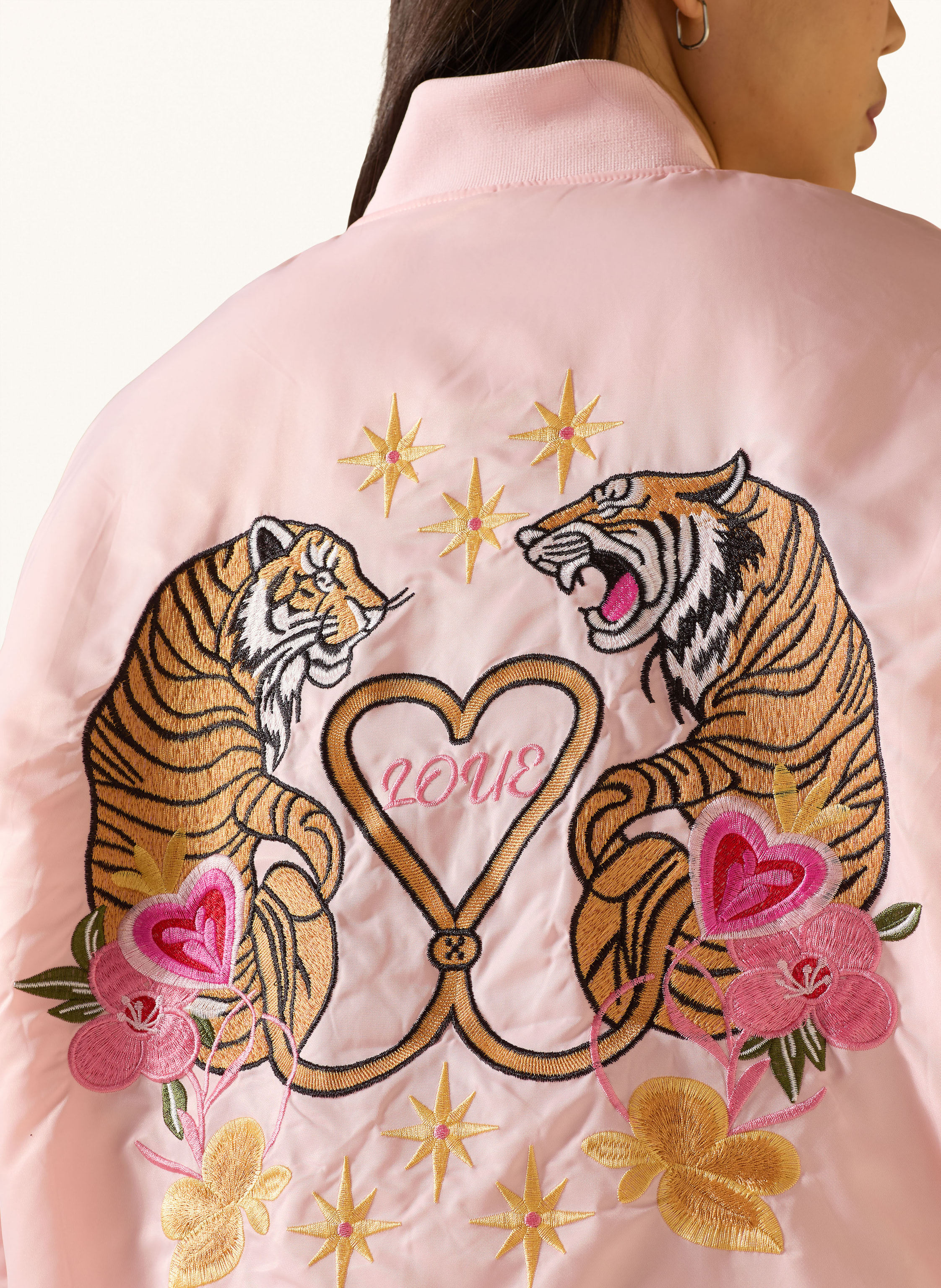 Thumbnail - Miss Goodlife Oversized-Blouson rosa