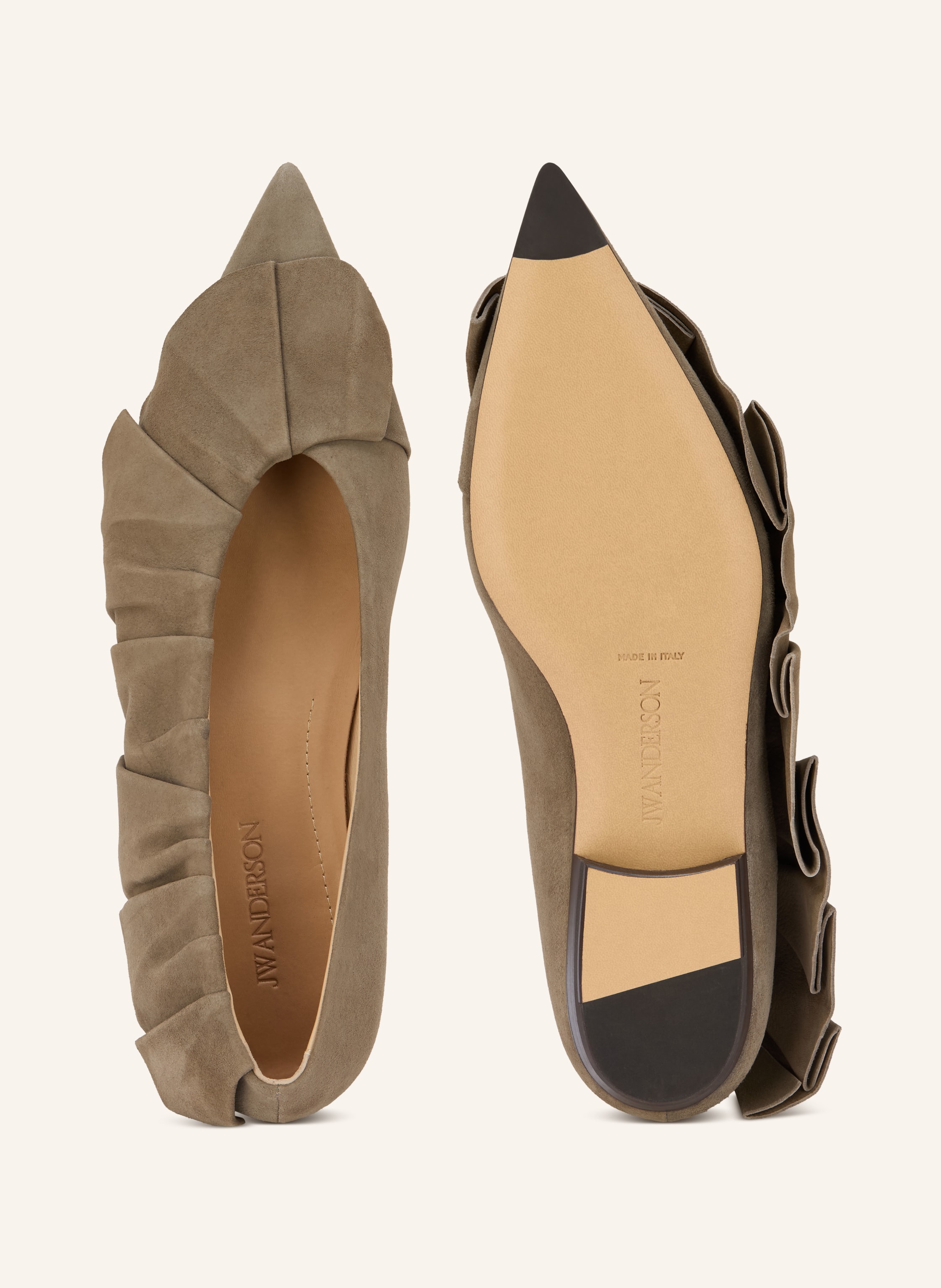 Thumbnail - Jw Anderson Ballerinas grau