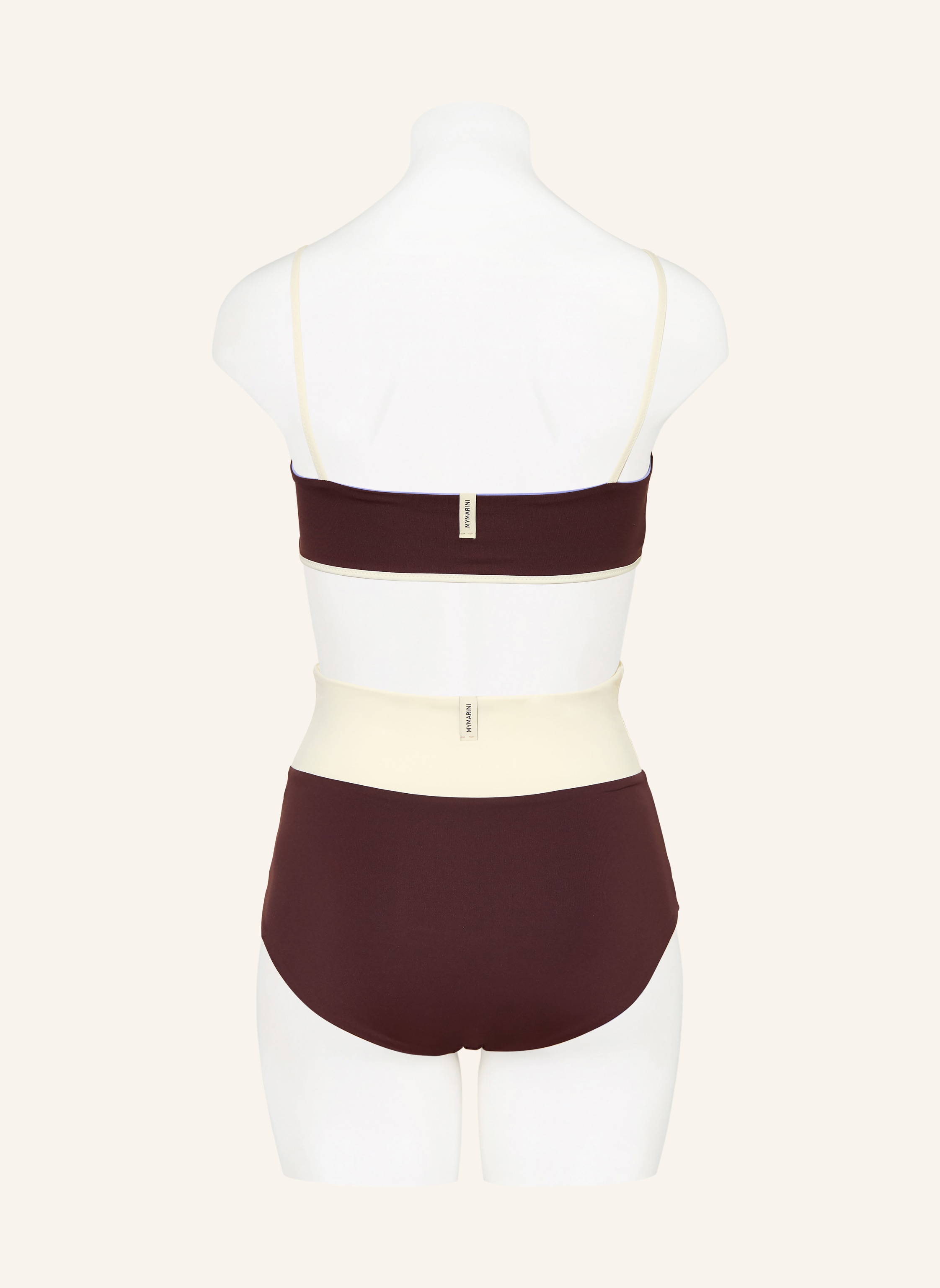 Thumbnail - Mymarini Bustier-Bikini-Top Easy Zum Wenden Mit Uv-Schutz 50+ braun