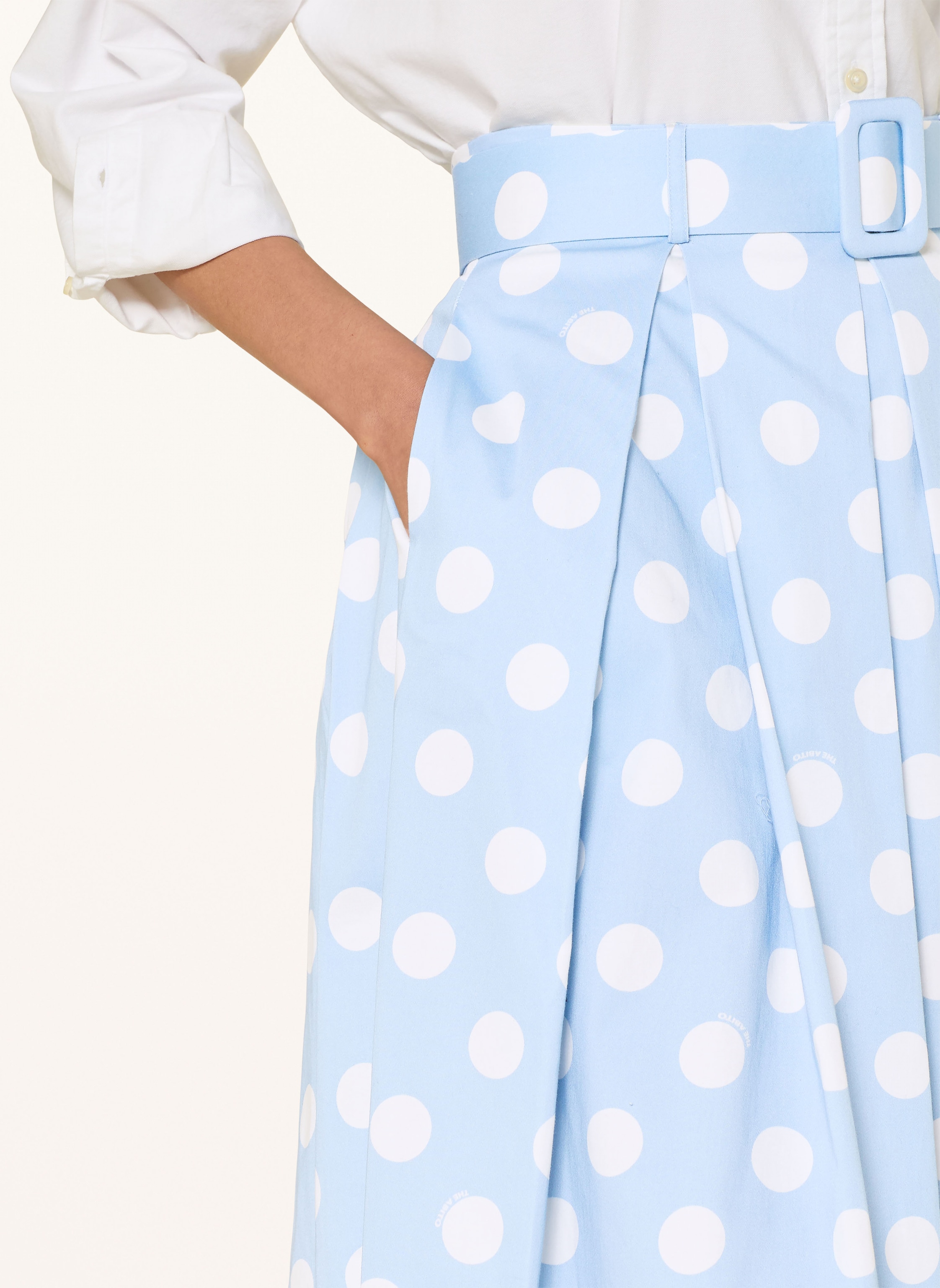 Thumbnail - The Abito Faltenrock blau