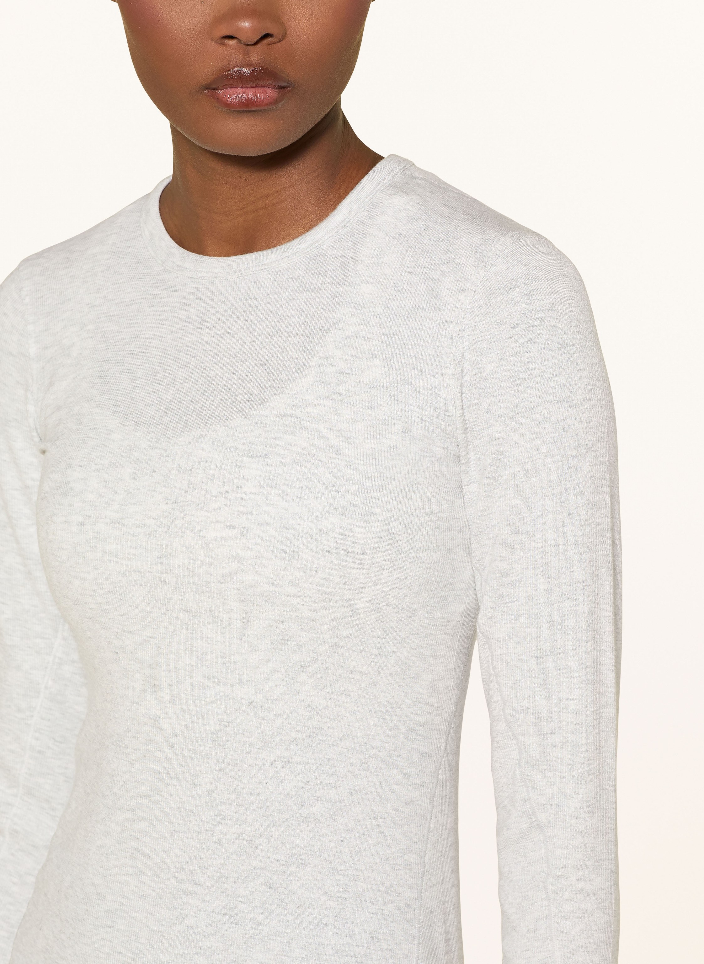Thumbnail - Lululemon Longsleeve Hold Tight grau
