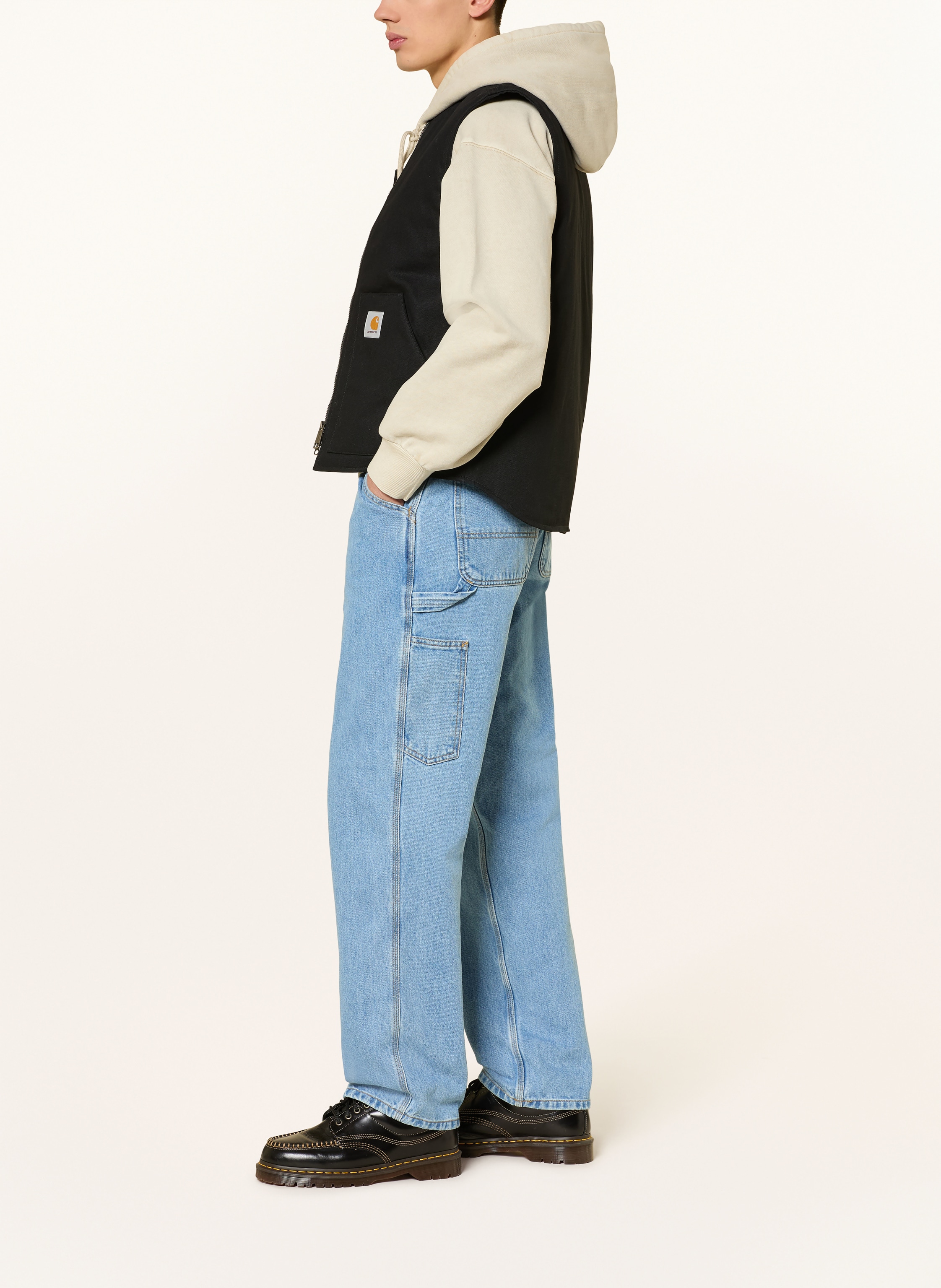 Thumbnail - Carhartt Wip Jeans Single Knee Relaxed Straight Fit blau