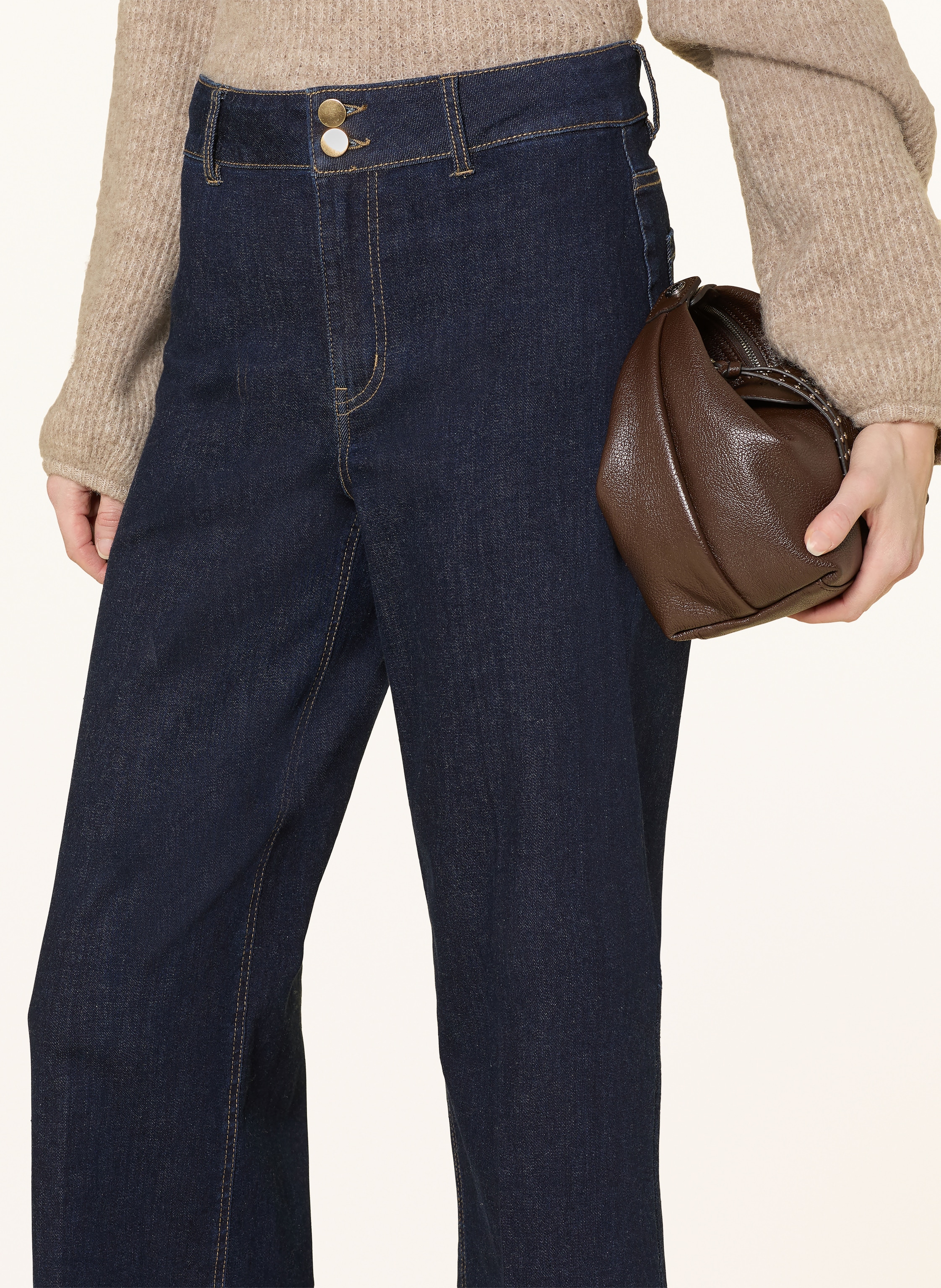 Thumbnail - Only Cropped Jeans blau