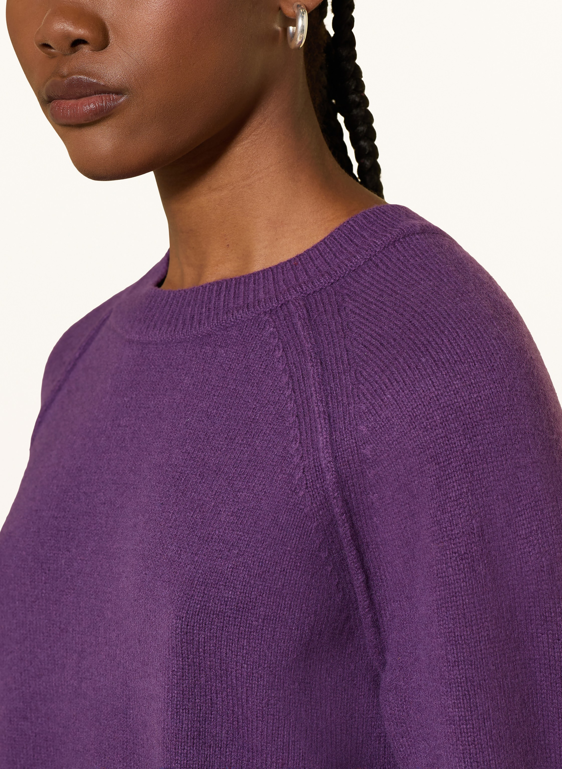 Thumbnail - Hobbs Pullover Mandy Aus Merinowolle lila