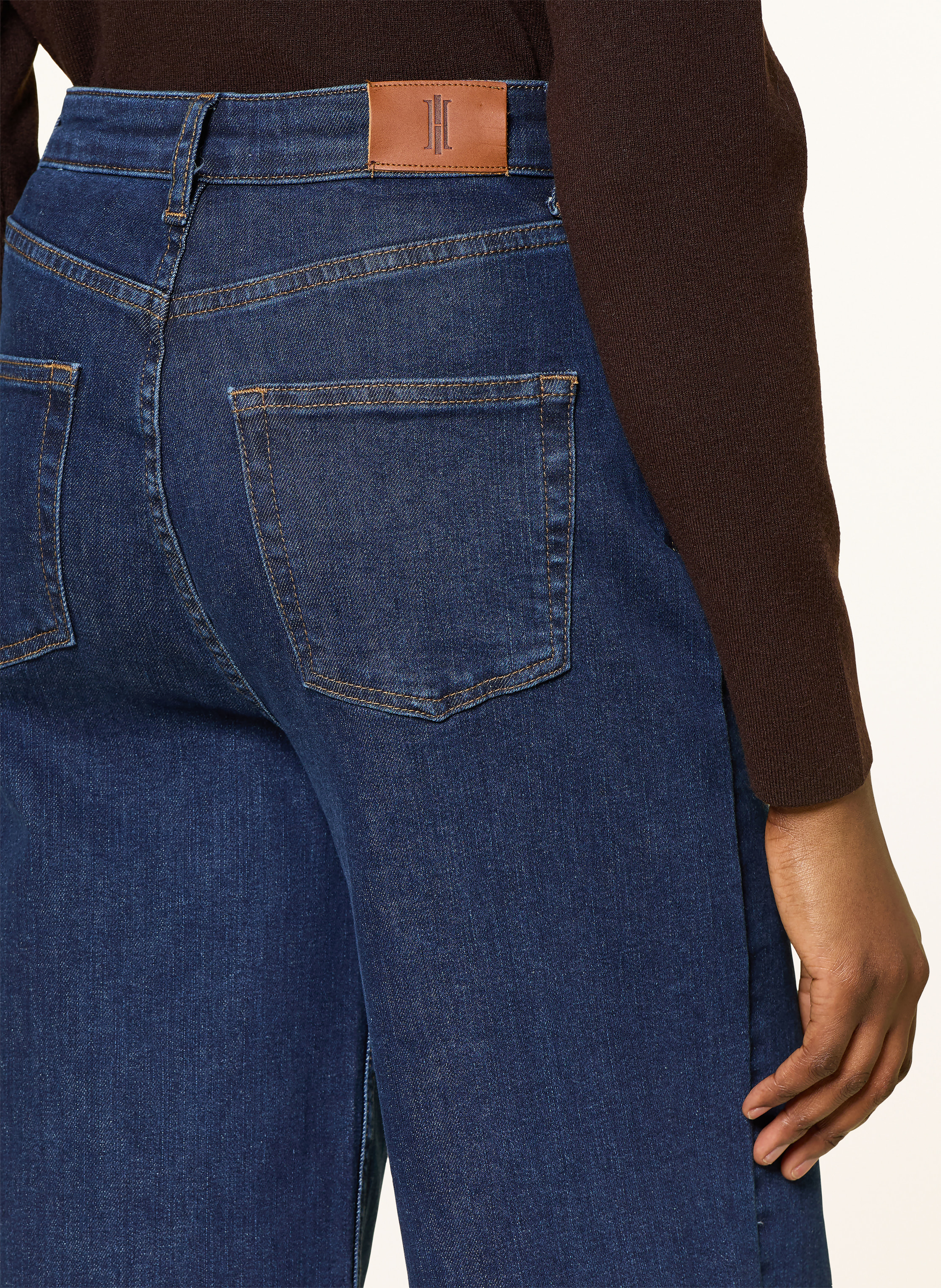 Thumbnail - Hobbs Jeans-Culotte Brinley blau