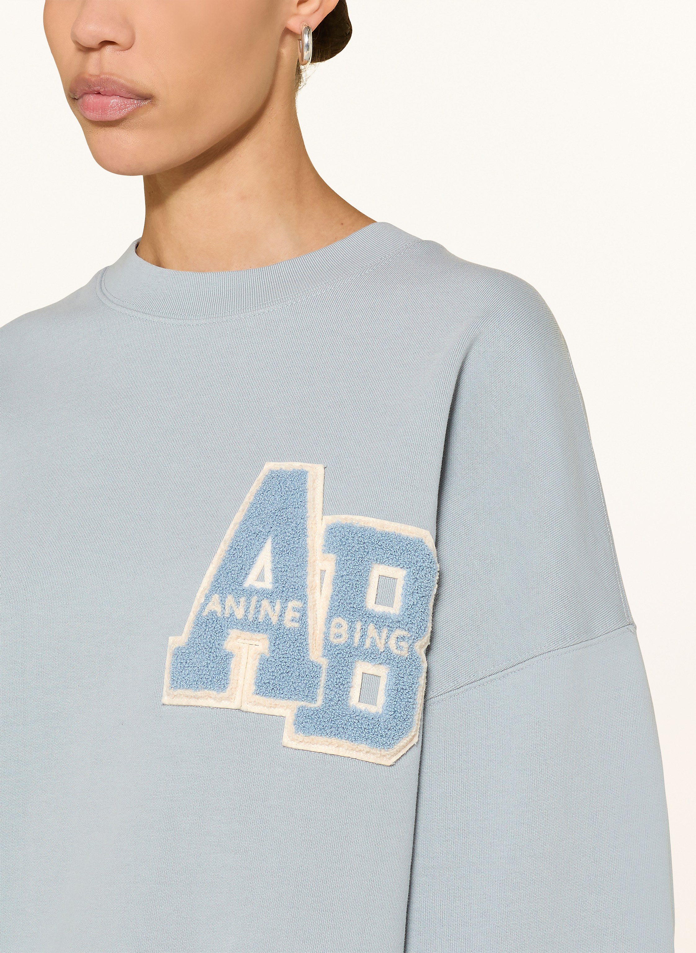 Thumbnail - Anine Bing Sweatshirt Miles blau