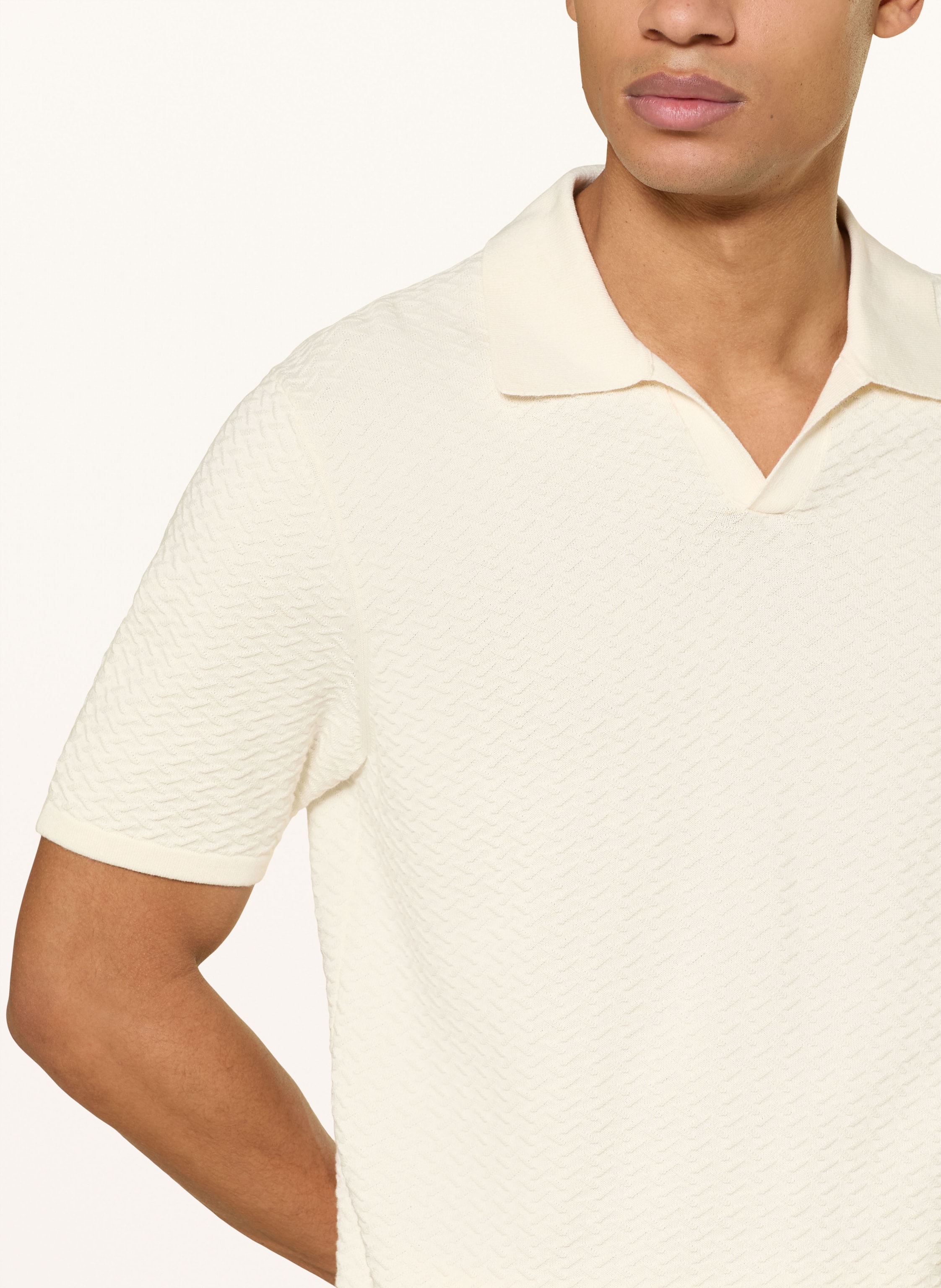 Thumbnail - Nn.07 Strick-Poloshirt Paul weiss