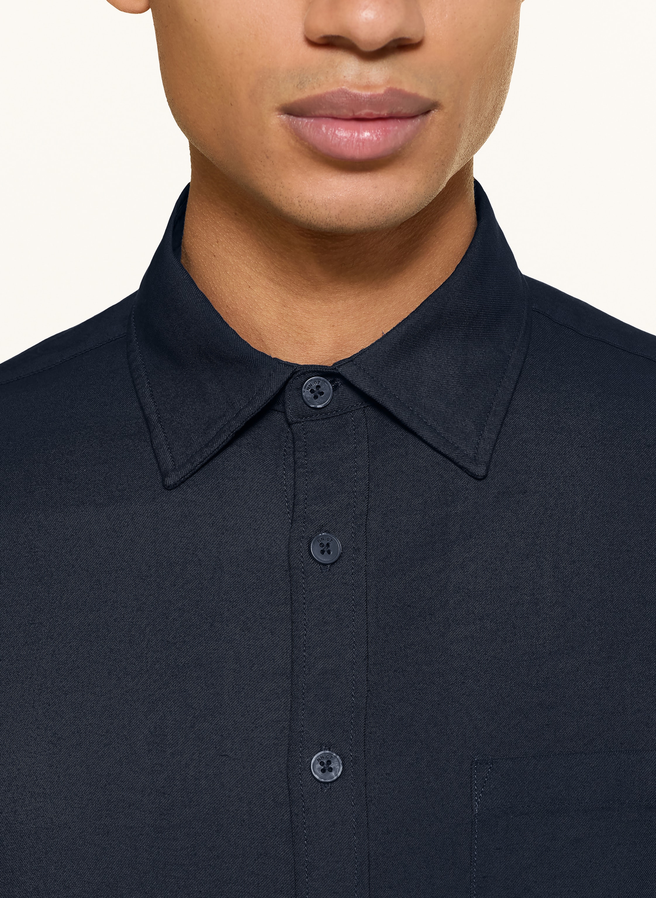 Thumbnail - Nn.07 Hemd Deon Slim Fit blau