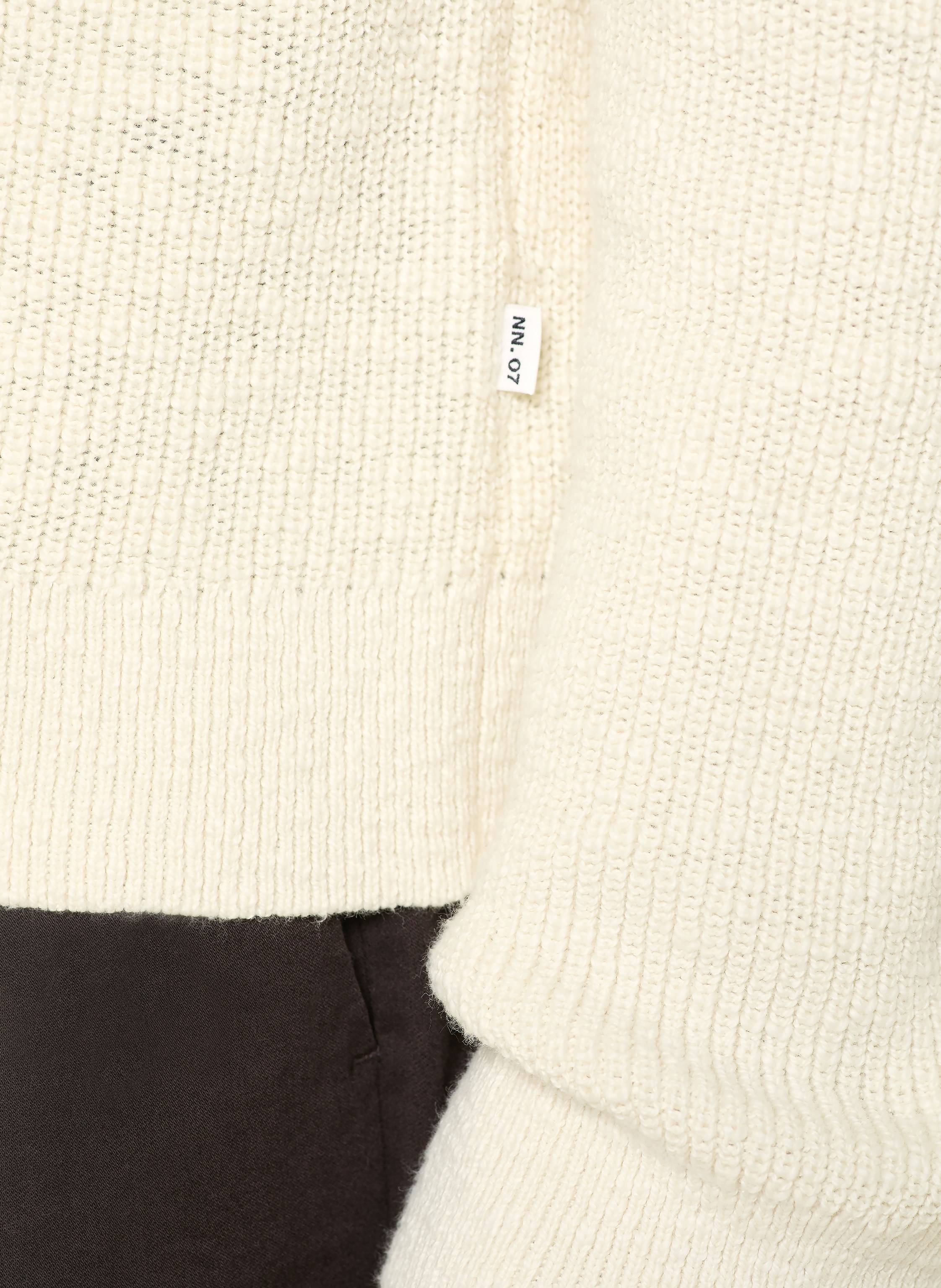 Thumbnail - Nn.07 Strickjacke Jasper weiss