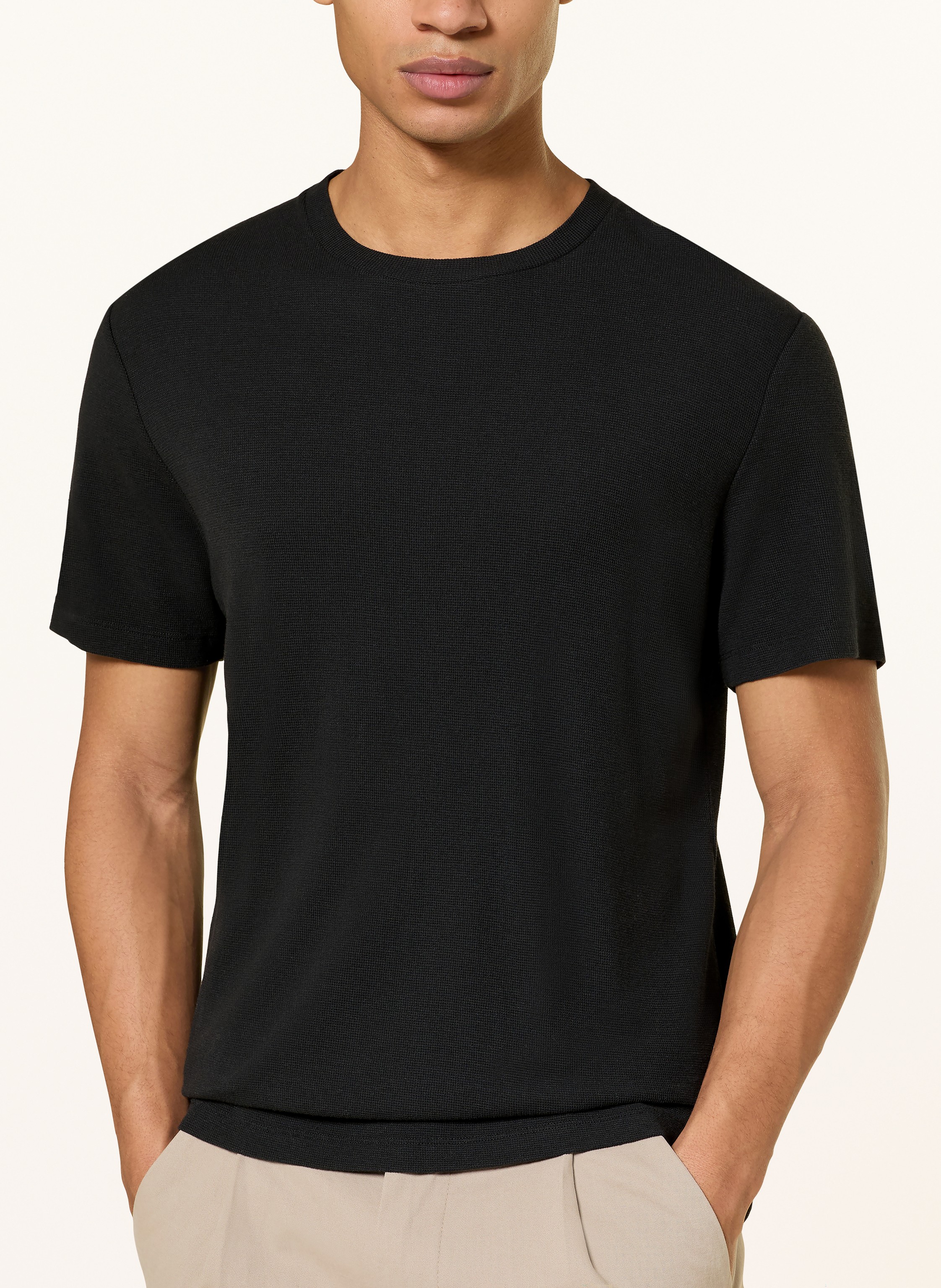 Thumbnail - Nn.07 T-Shirt Clive schwarz