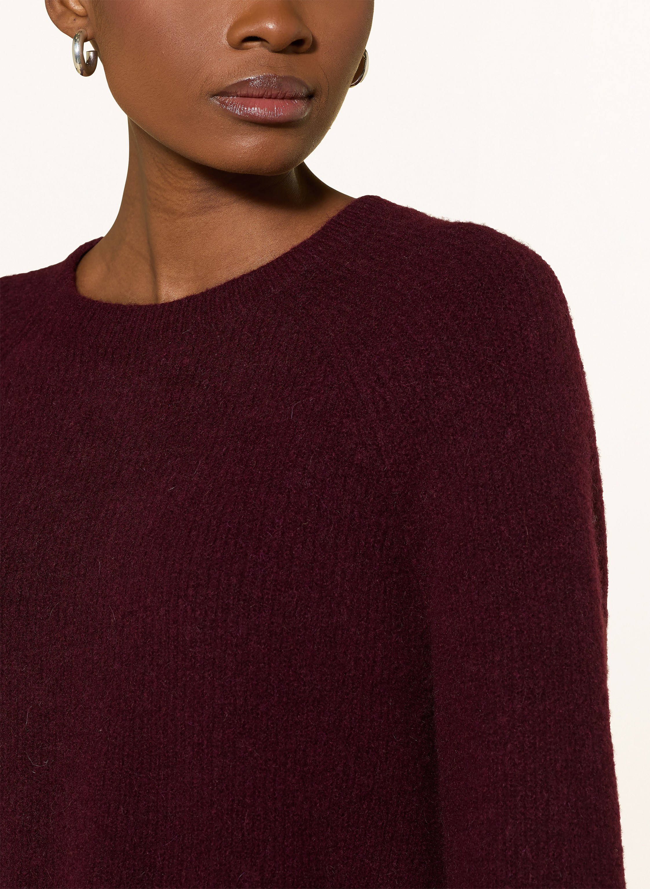 Thumbnail - Phase Eight Set Issy: Satinkleid Mit Pullover rot