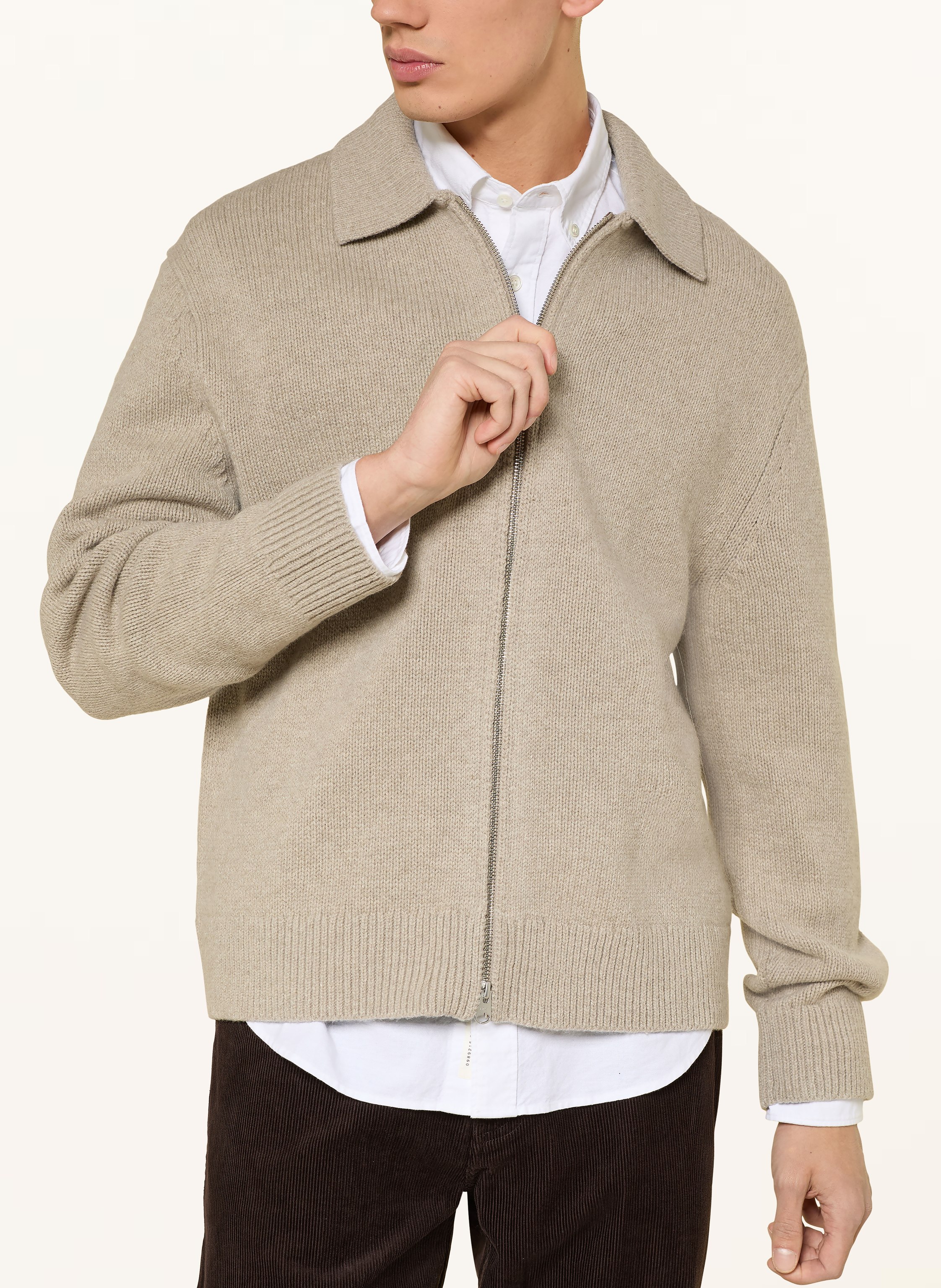 Thumbnail - Arket Strickjacke Scarsdale beige