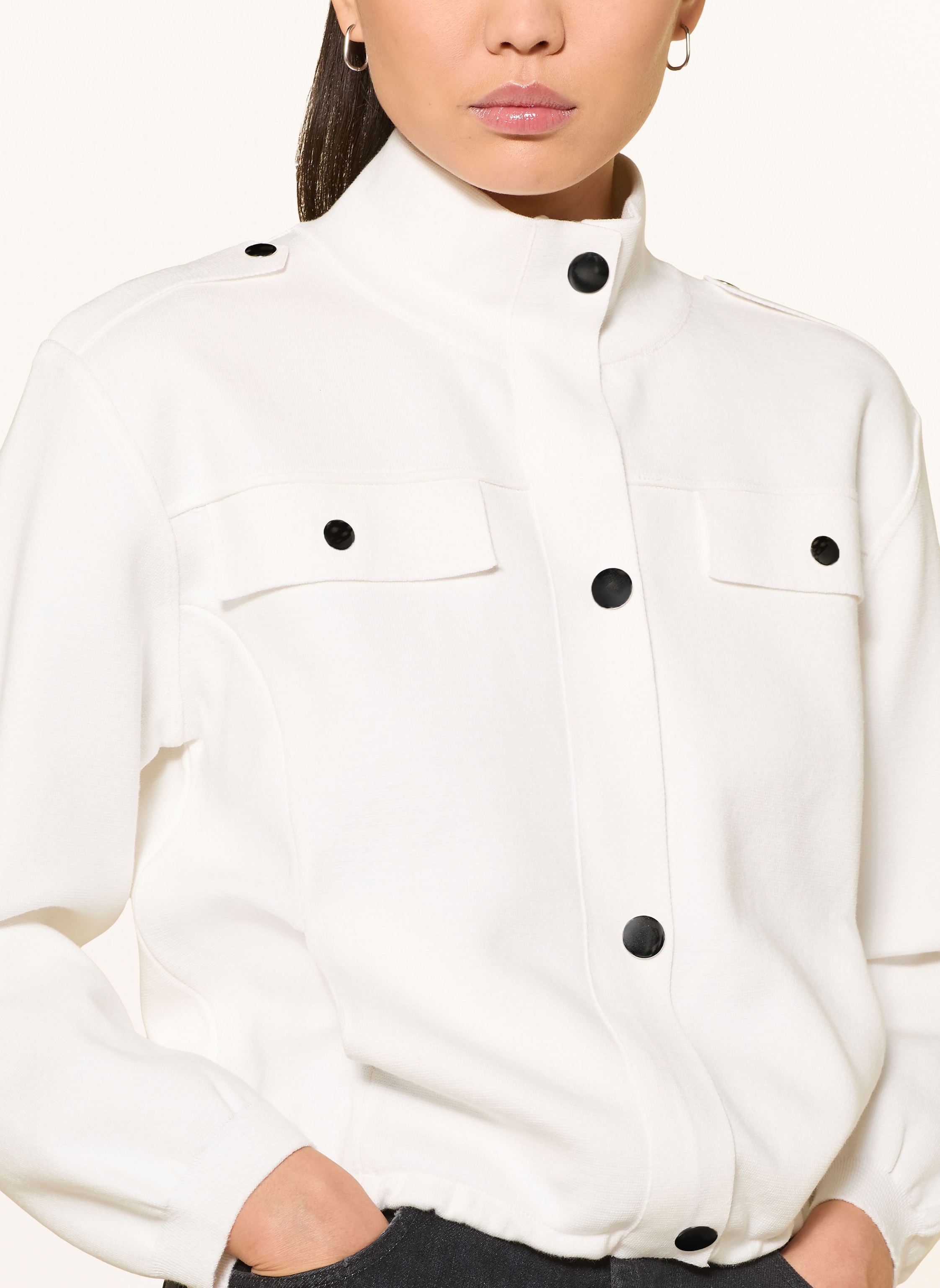 Thumbnail - Monari Strickjacke weiss