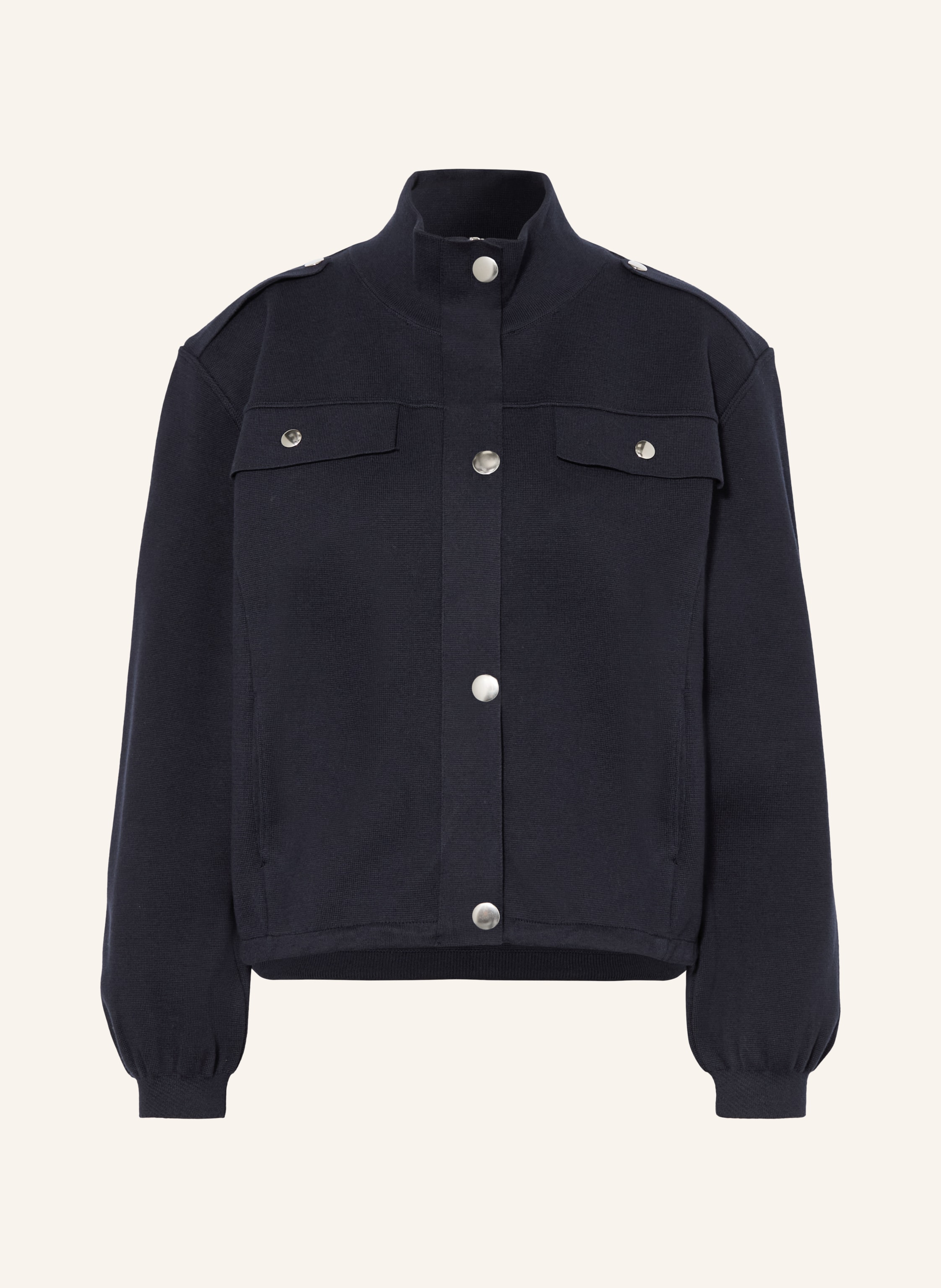 Monari Strickjacke blau
