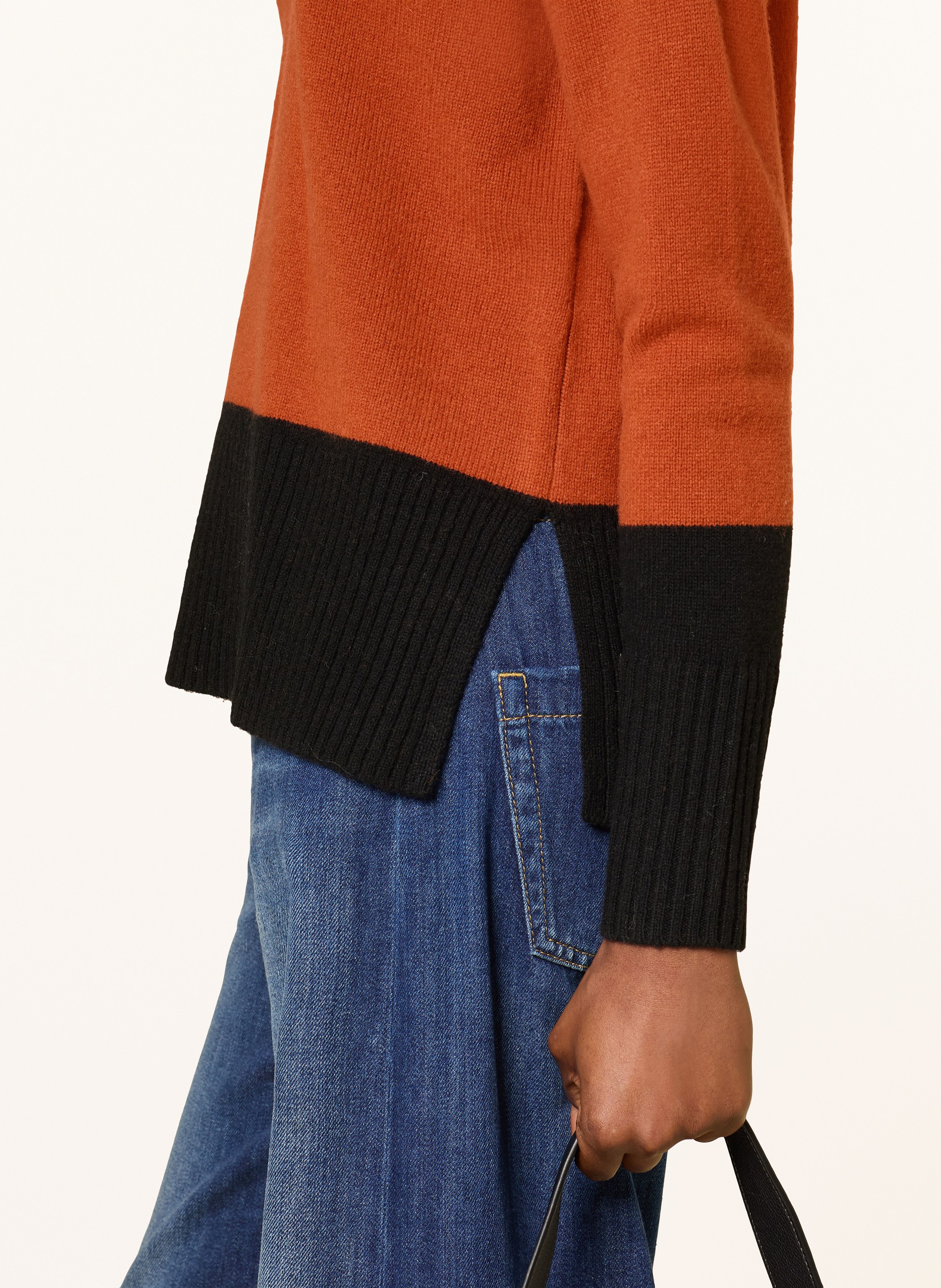 Thumbnail - Hobbs Pullover Bonnie Aus Merinowolle schwarz