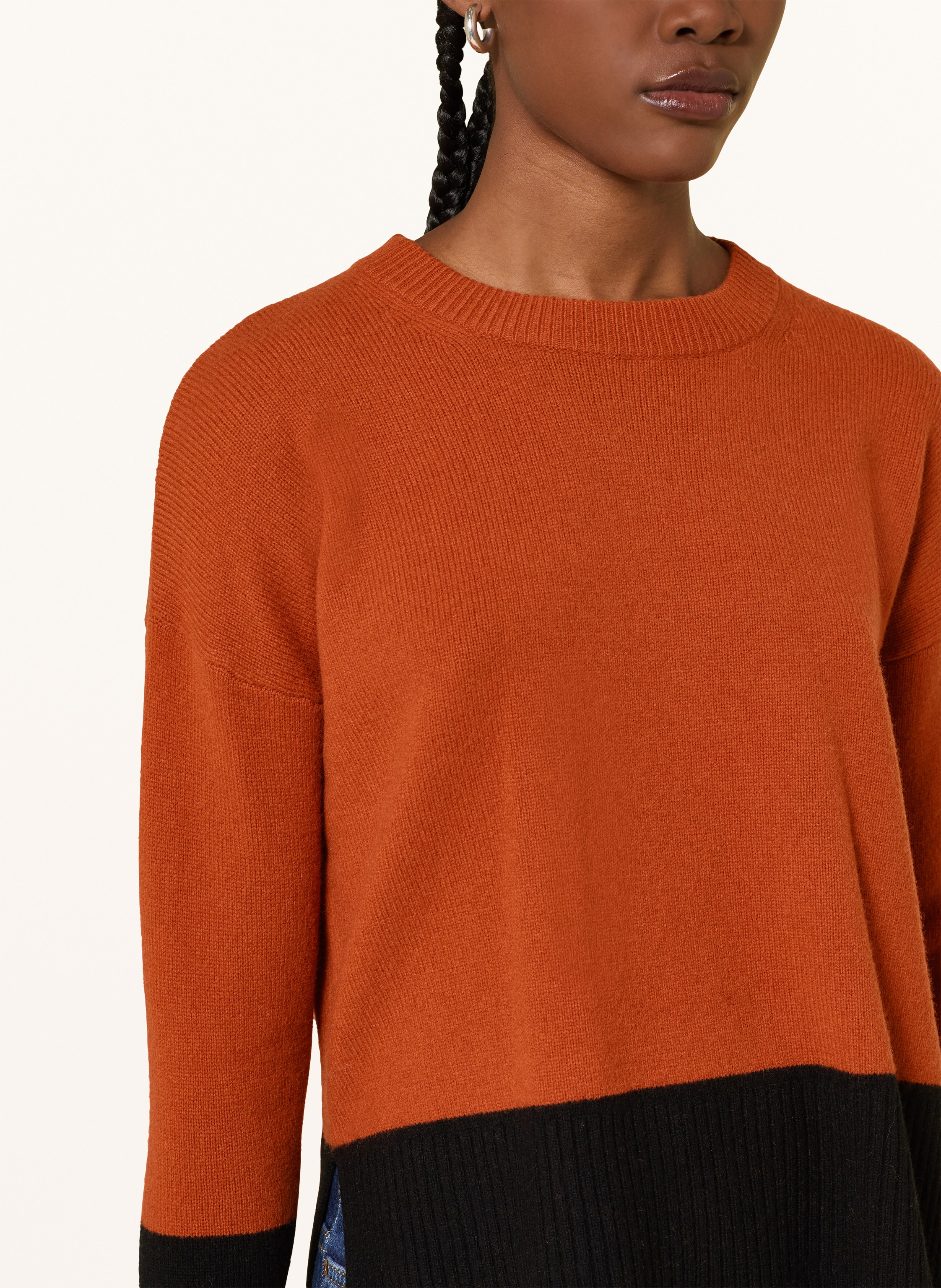 Thumbnail - Hobbs Pullover Bonnie Aus Merinowolle schwarz