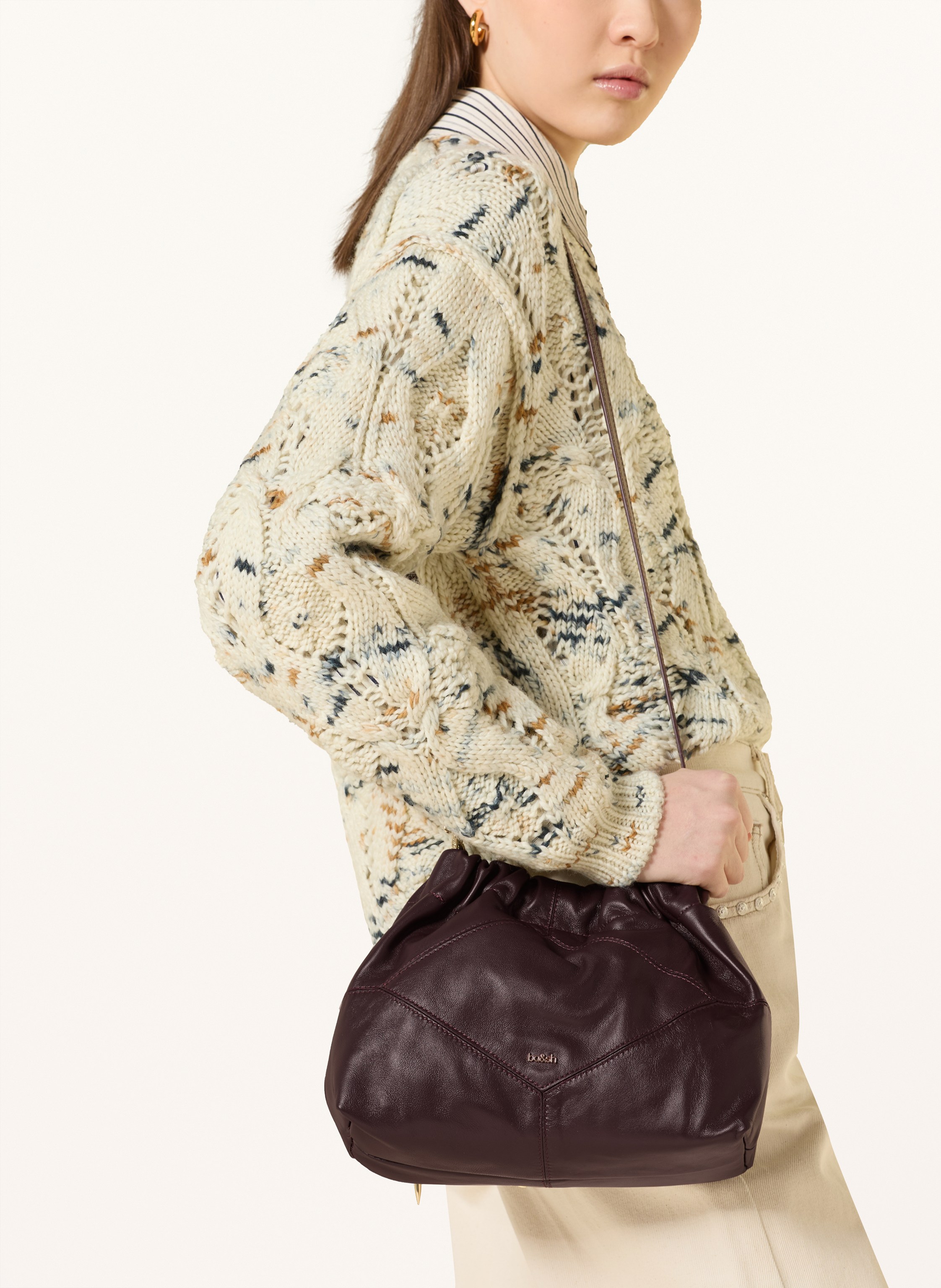 Thumbnail - Ba&Sh Handtasche June Mini rot