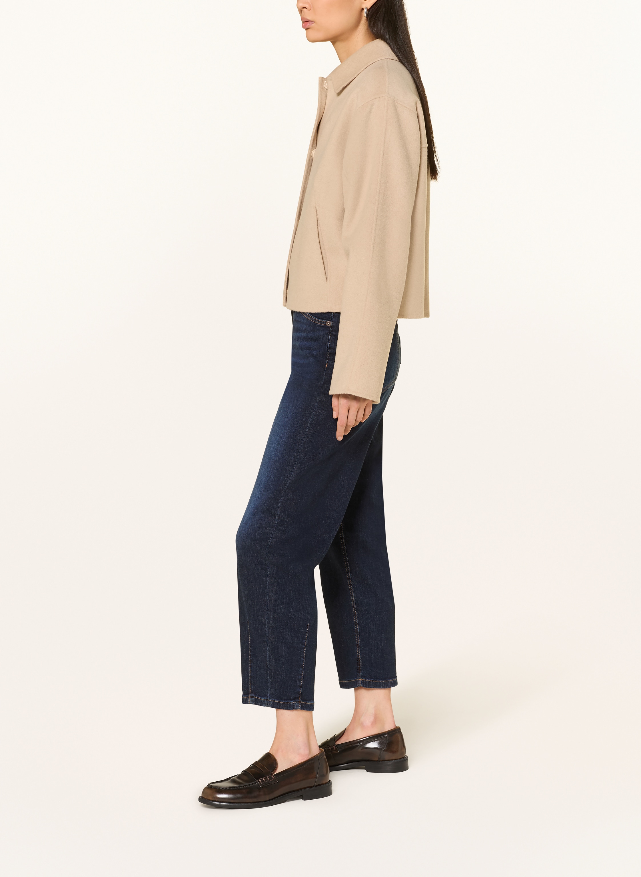 Thumbnail - Cambio Barrel Jeans Elin blau