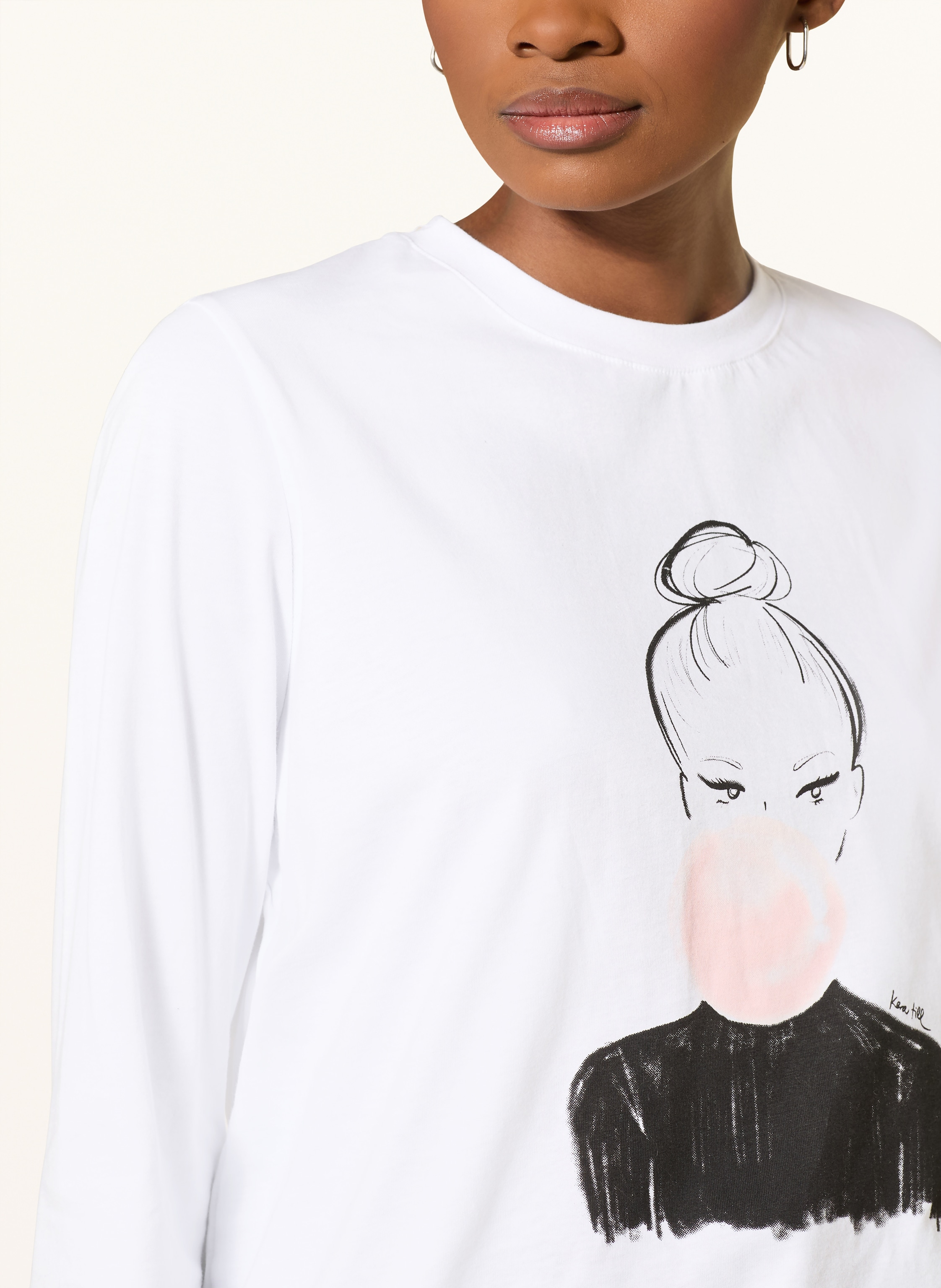 Thumbnail - Kera Till Longsleeve Bulle weiss