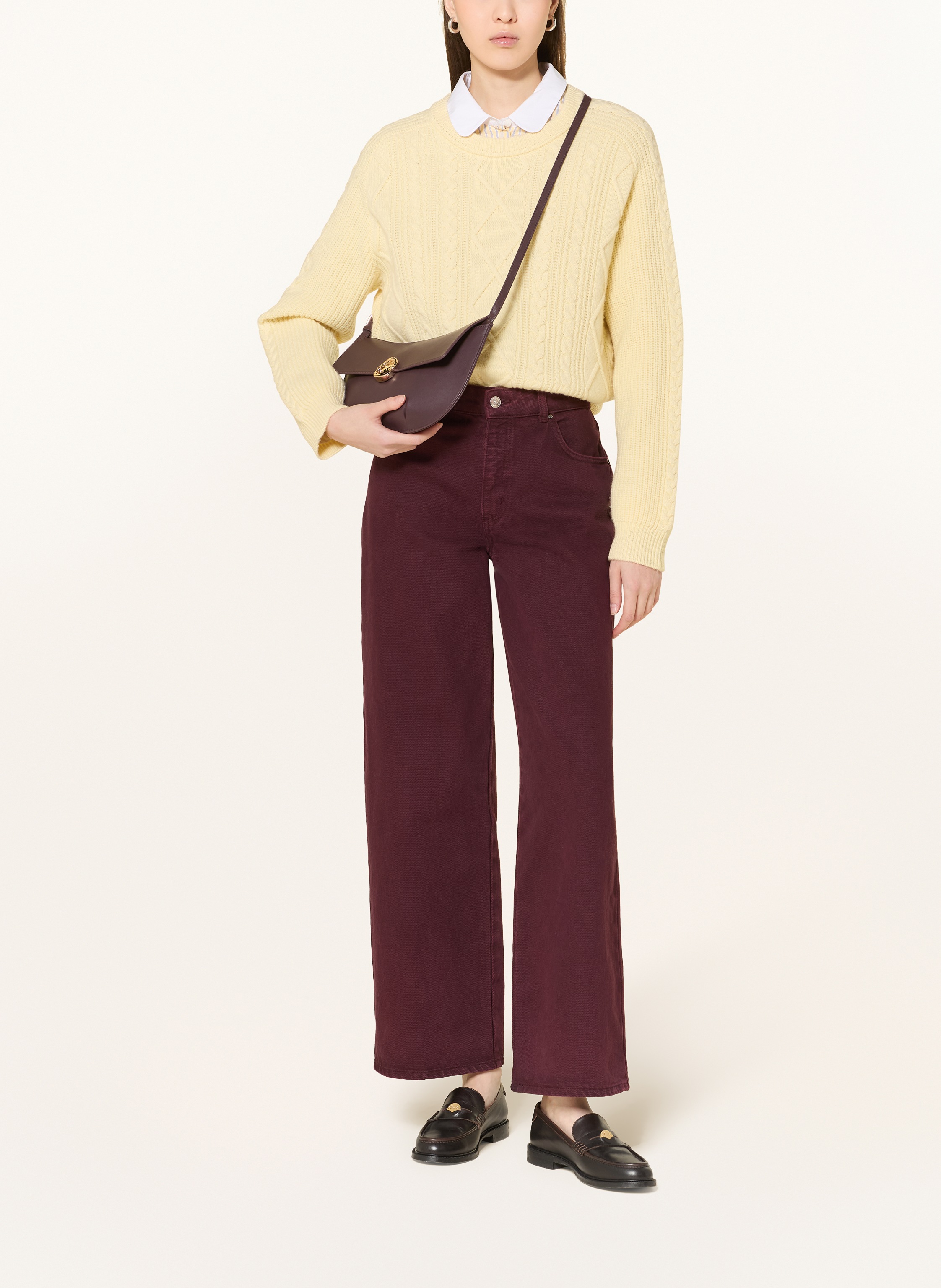 Thumbnail - Claudie Pierlot Umhängetasche Aloyse rot