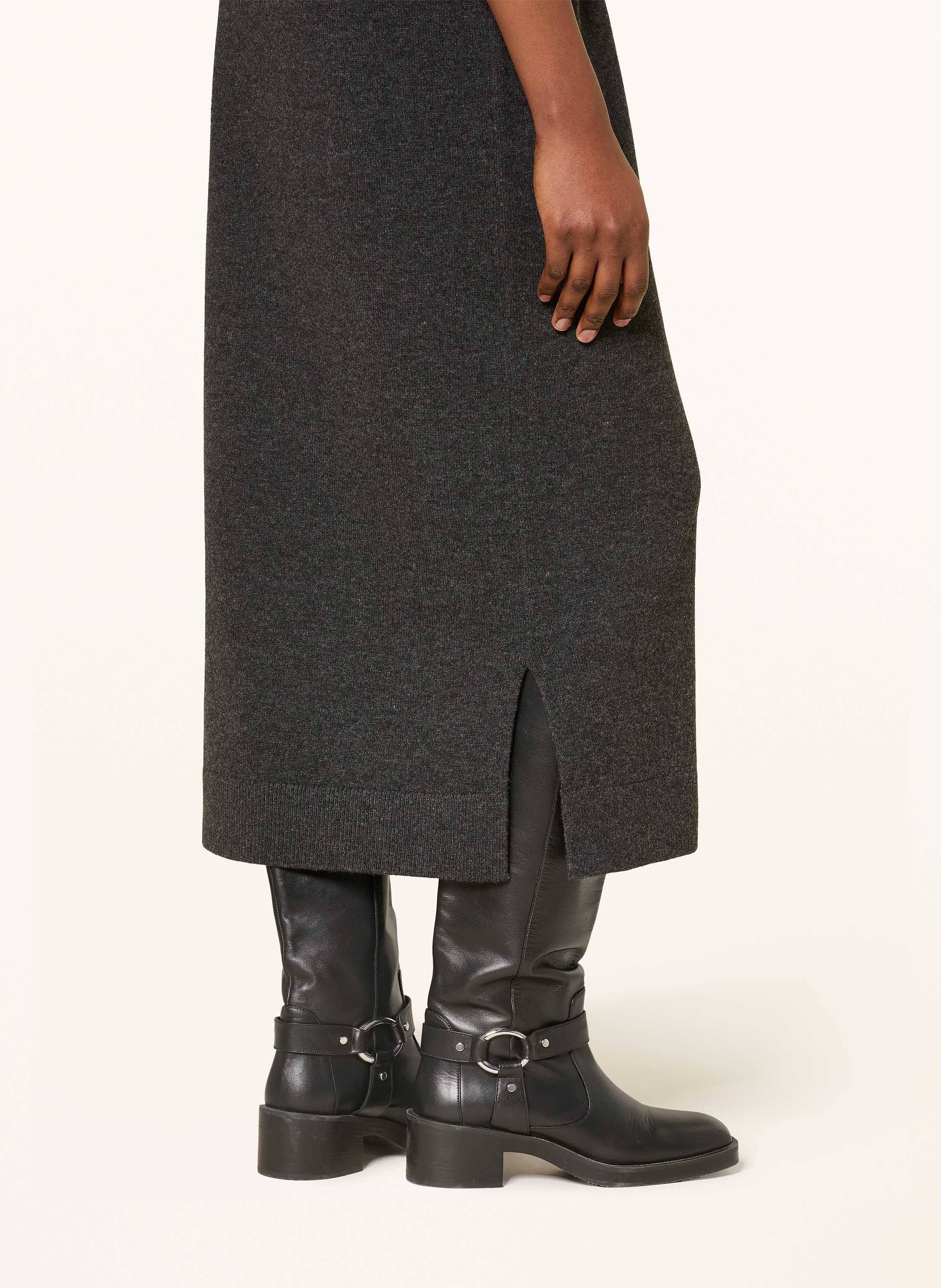 Thumbnail - Cos Strickkleid grau